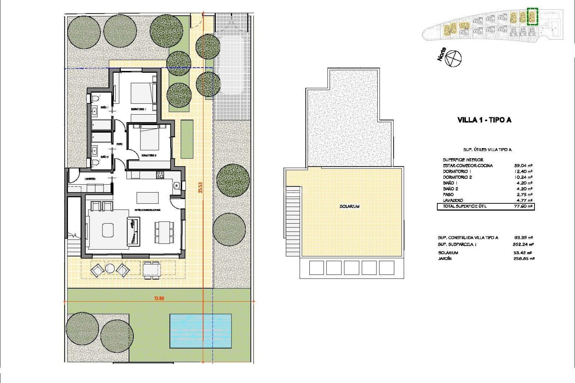 Obra nueva - Villa - Fuente Álamo - Hacienda Del Álamo Golf