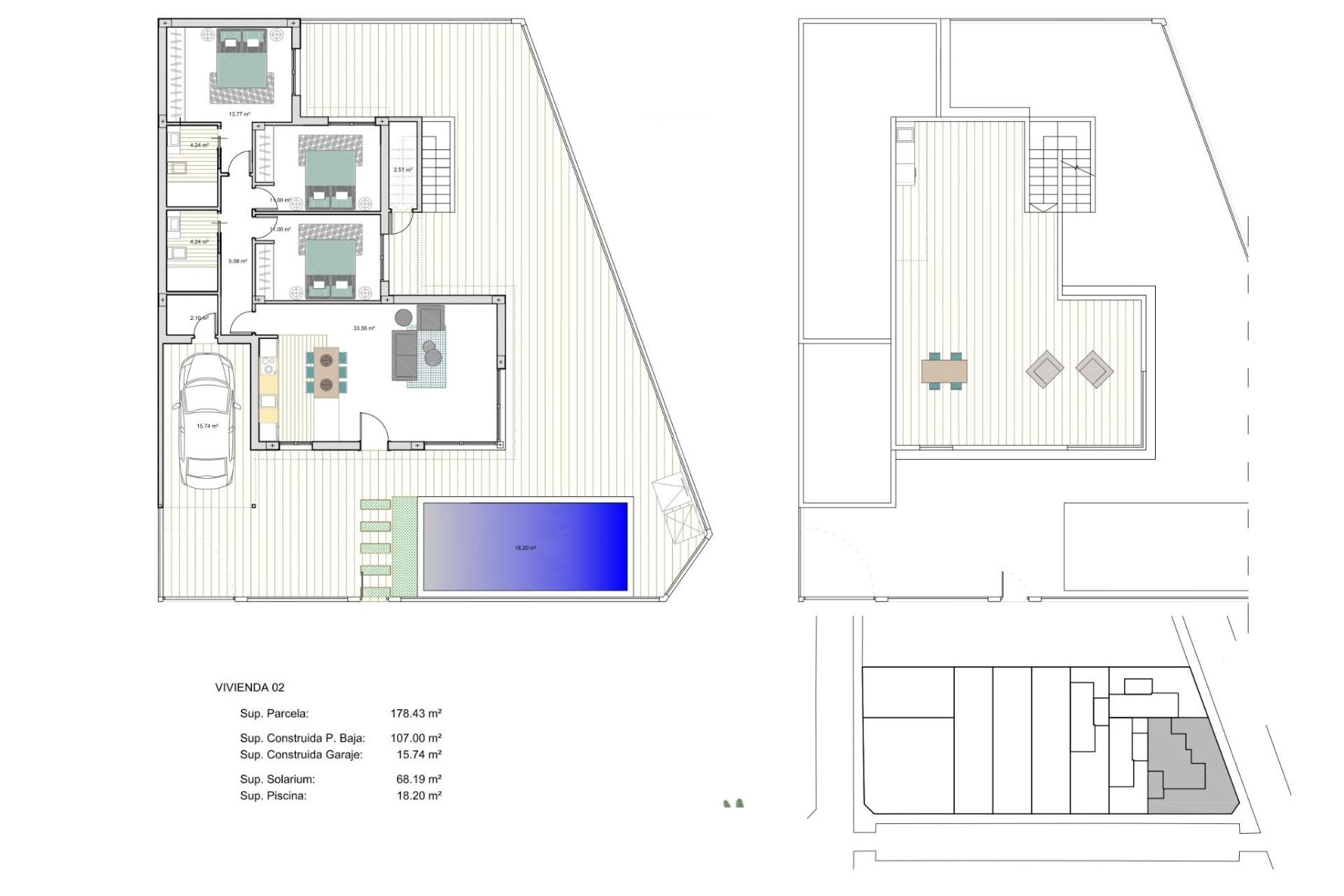Obra nueva - Villa - Los Alcázares - La Concha