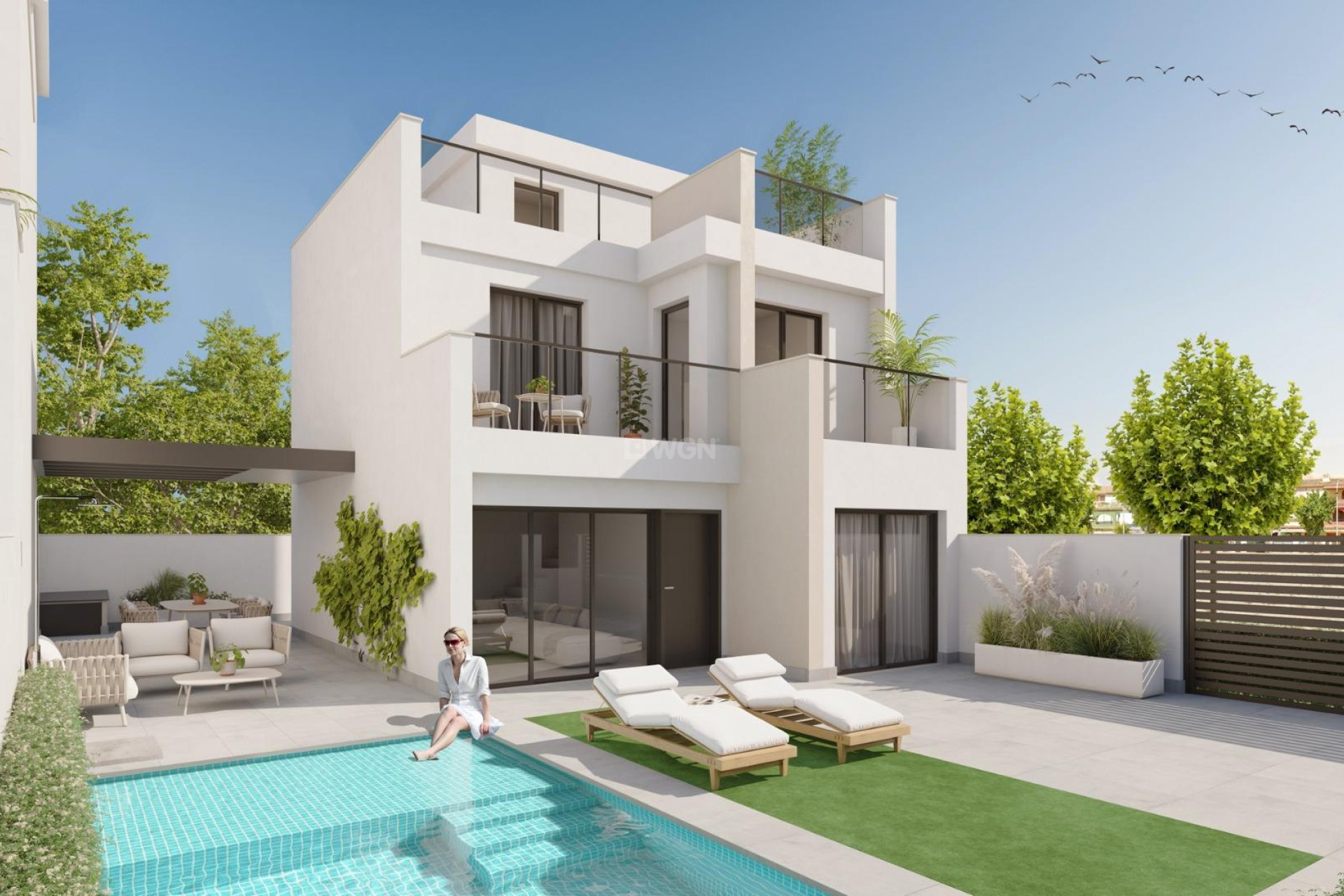 Obra nueva - Villa - Los Alcázares - Playa la Atascadera