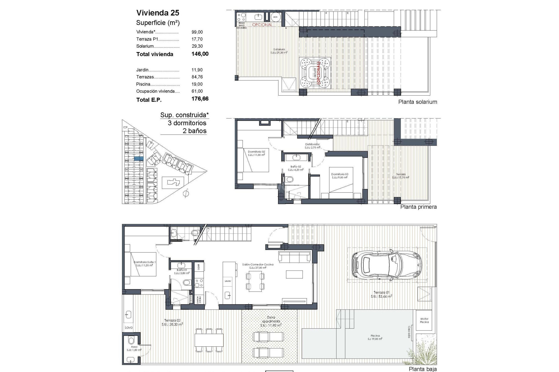 Obra nueva - Villa - Los Alcázares - Serena Golf