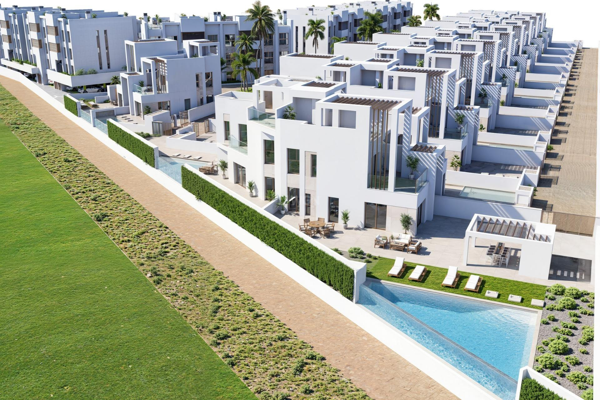 Obra nueva - Villa - Los Alcázares - Serena Golf