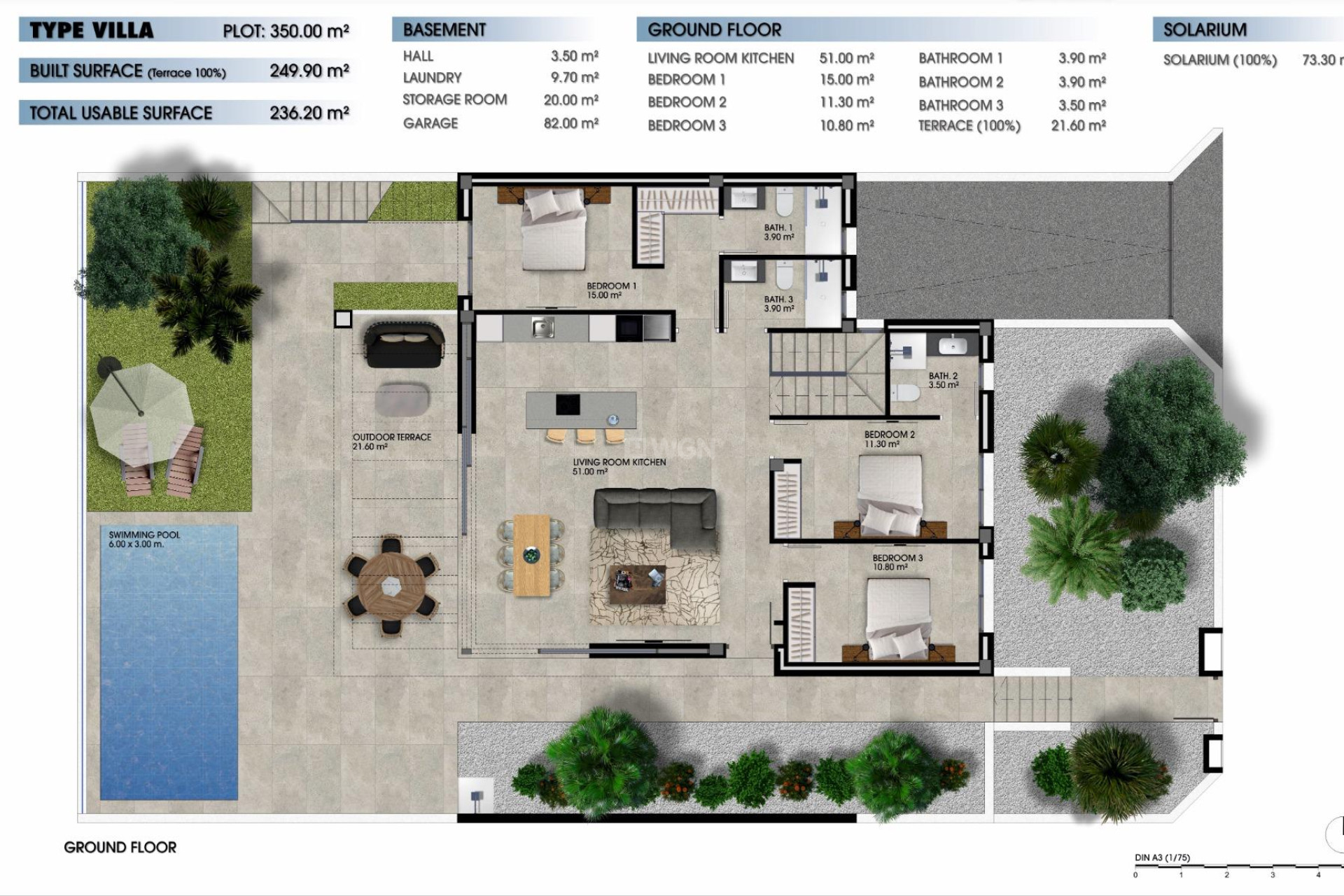 Obra nueva - Villa - Los Alcázares - Serena Golf