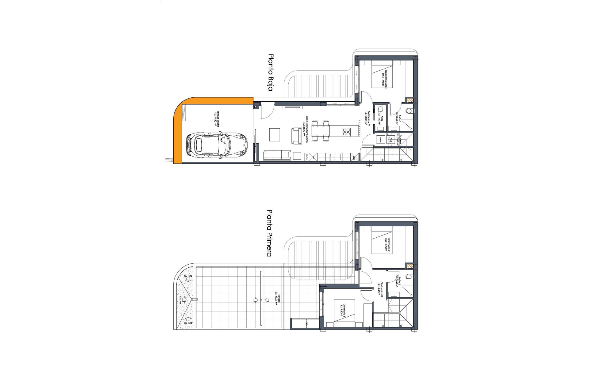 Obra nueva - Villa - Los Alcázares - Serena Golf