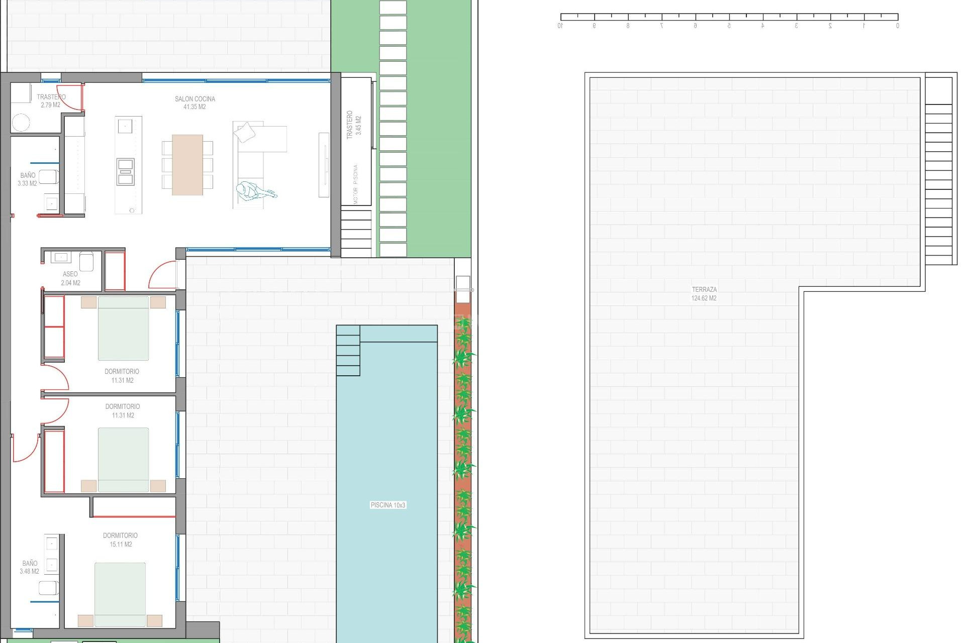 Obra nueva - Villa - Los Alcázares - Serena Golf