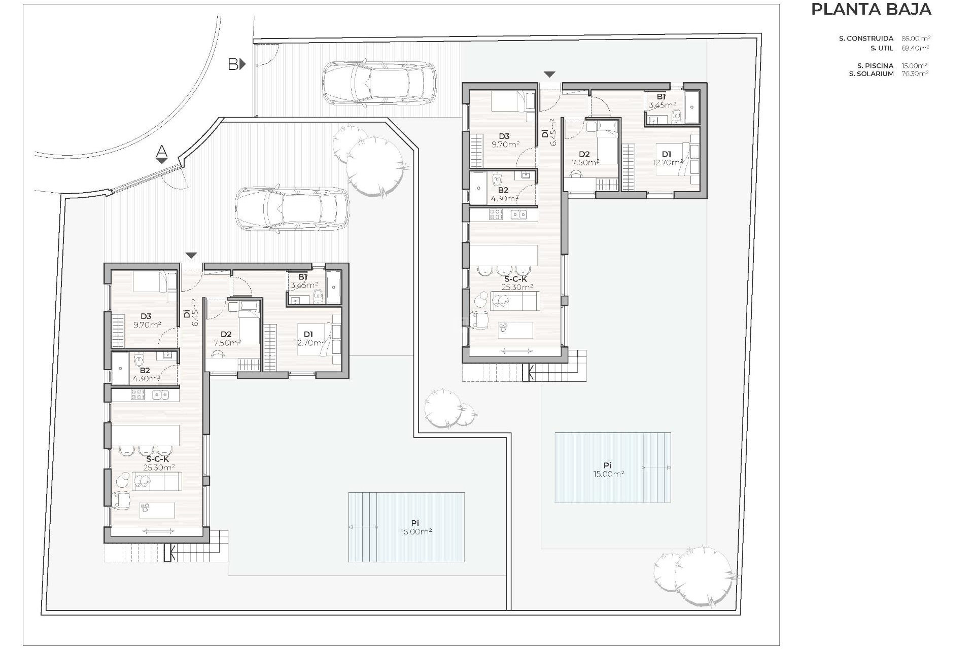 Obra nueva - Villa - Mazarron - Country Club