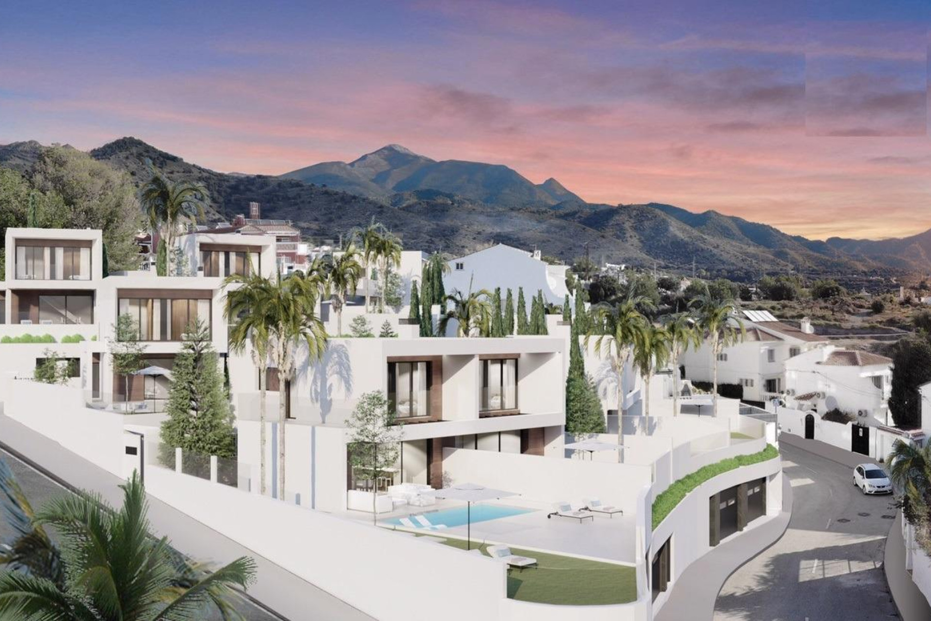 Obra nueva - Villa - Nerja - Los Arcos