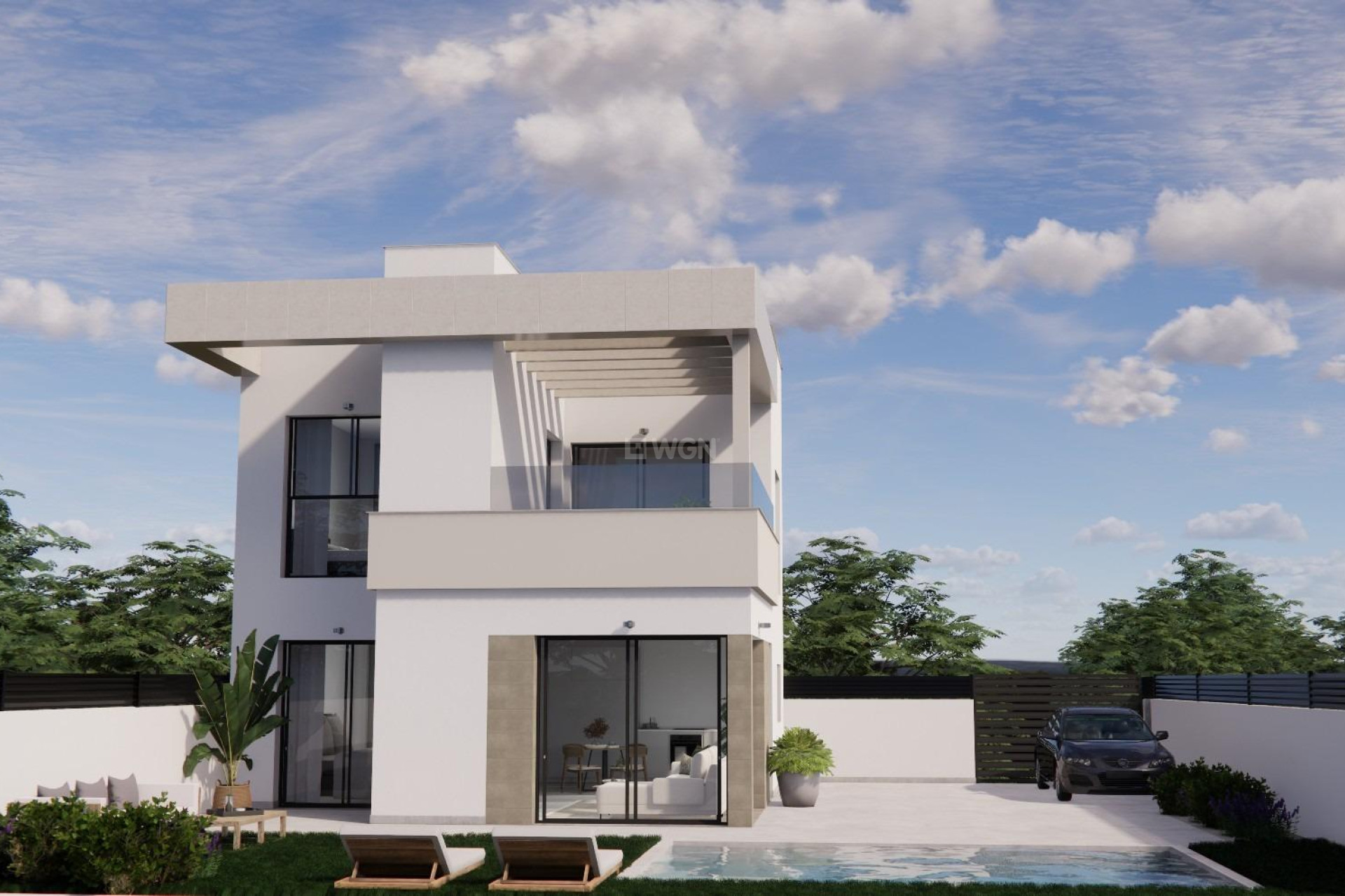 Obra nueva - Villa - Orihuela - Vistabella Golf
