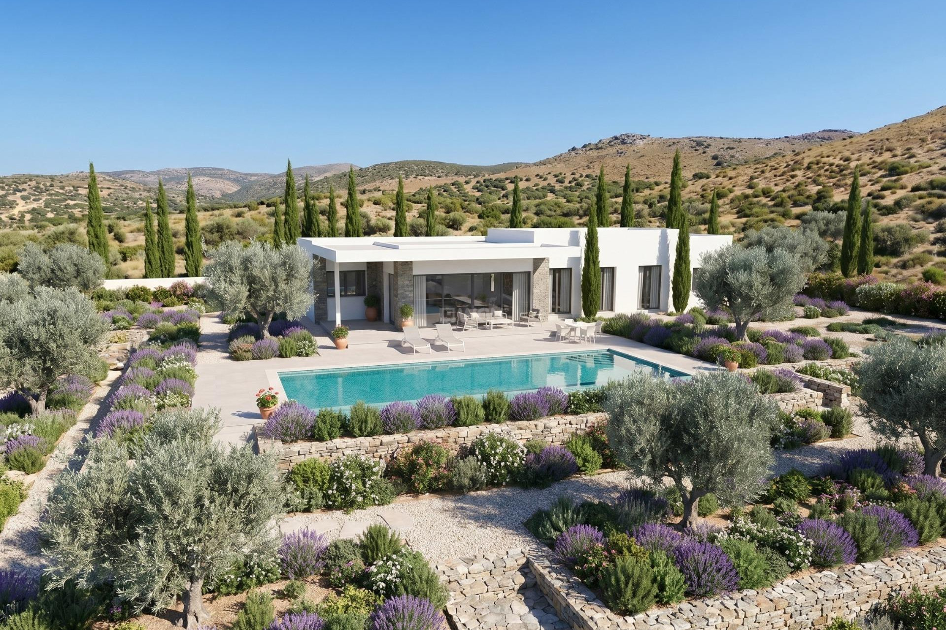 Obra nueva - Villa - Pinoso - Casas Pastor
