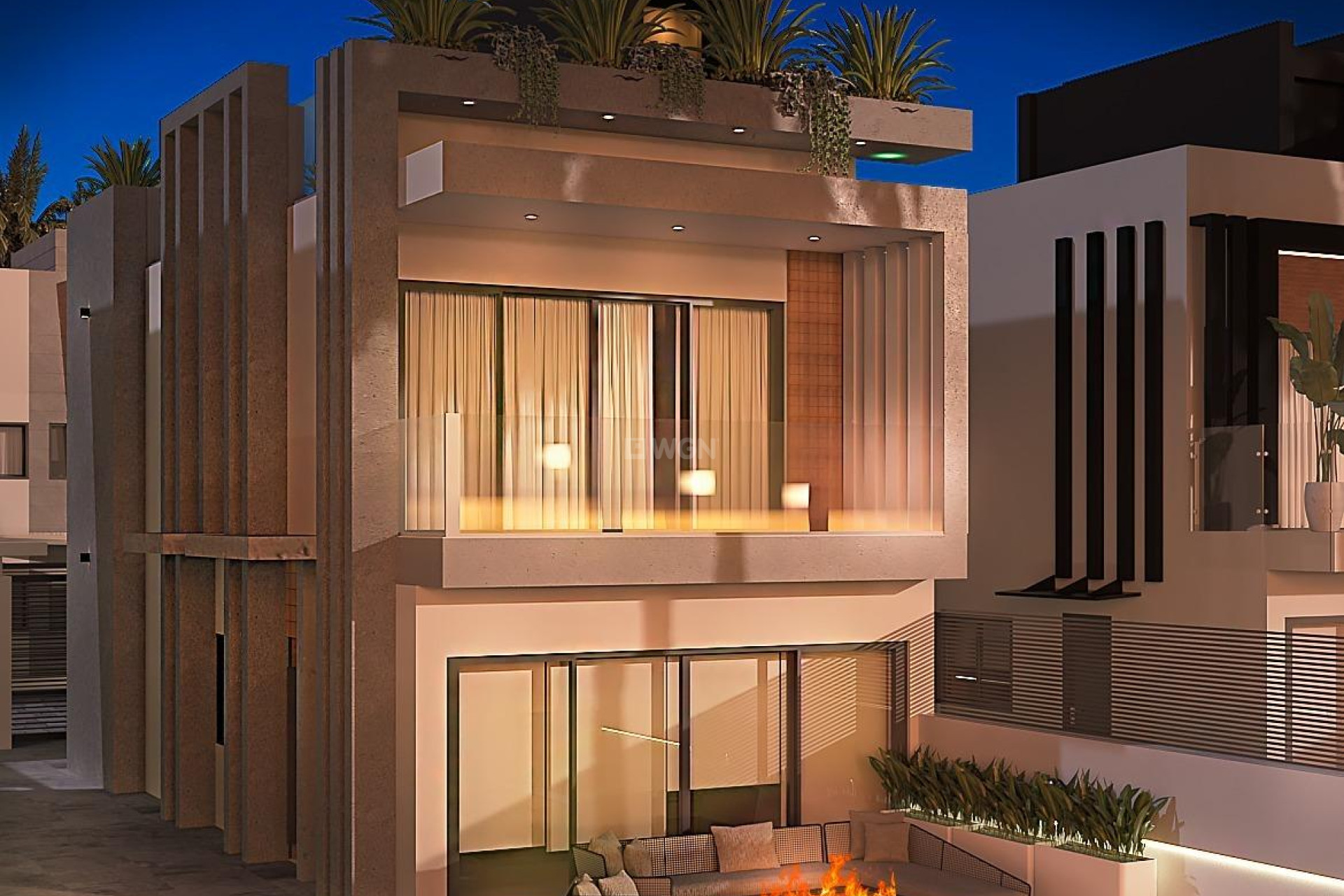 Obra nueva - Villa - Puerto de Mazarron - El Alamillo