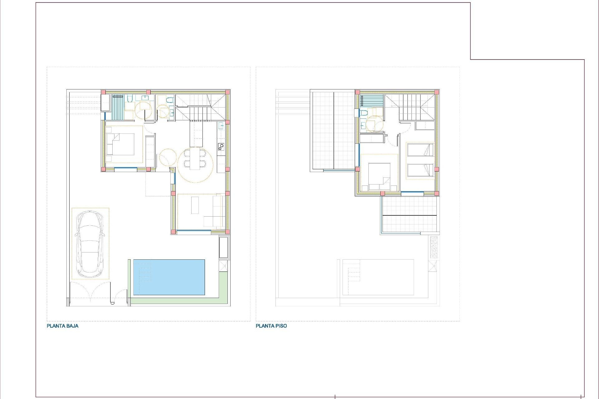 Obra nueva - Villa - San Fulgencio - Polideportivo