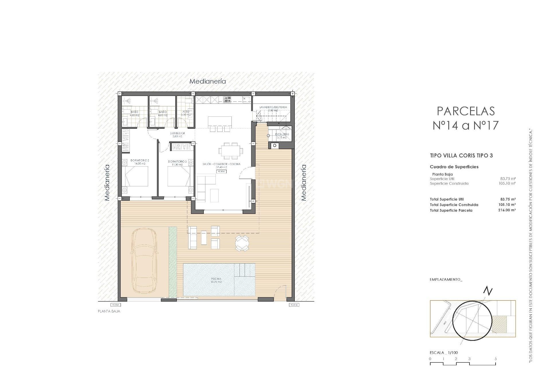 Obra nueva - Villa - San Juan de los Terreros - San Juan De Los Terreros