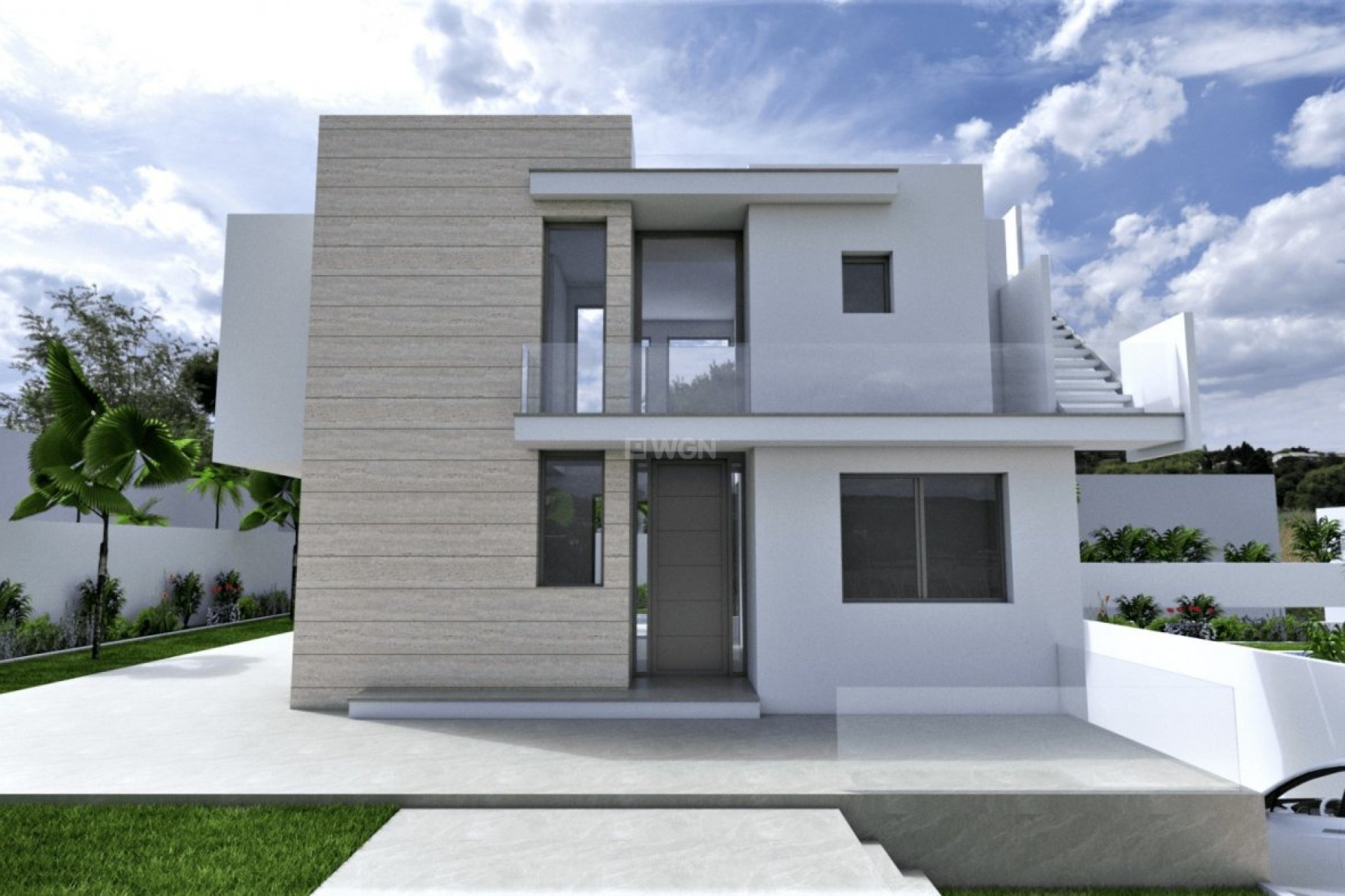 Obra nueva - Villa - Torrevieja - Aguas Nuevas 1