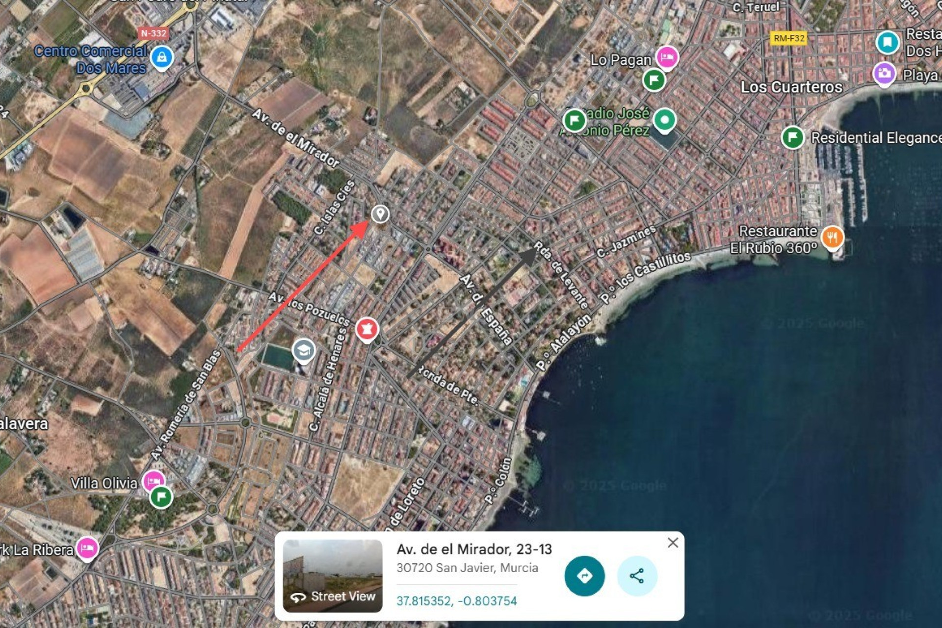 Odsprzedaż - Działka / Grunt - San Javier - Costa Calida