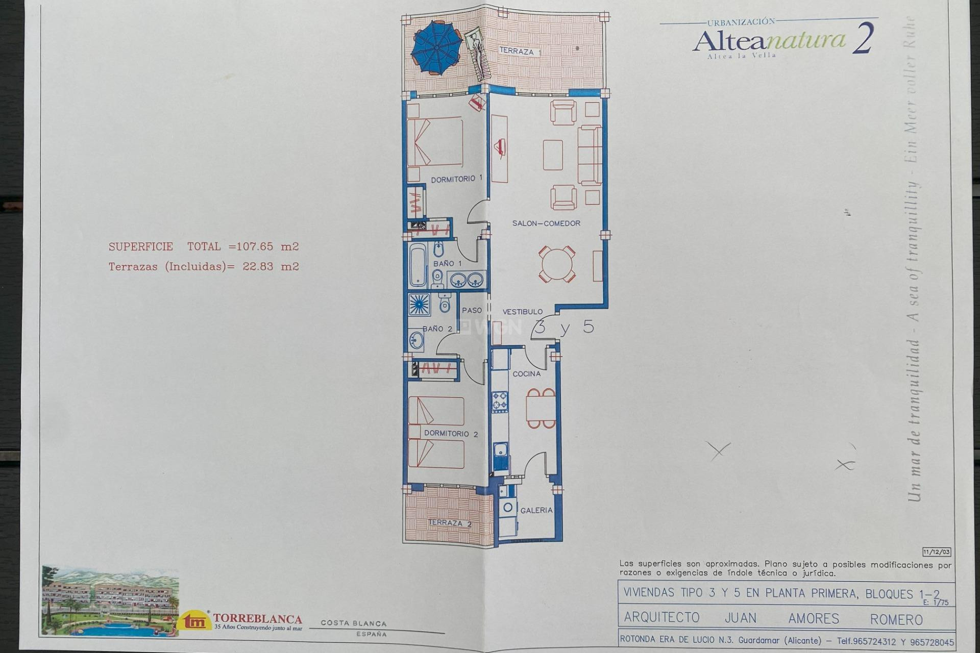 Odsprzedaż - Mieszkanie w bloku - Altea - Costa Blanca