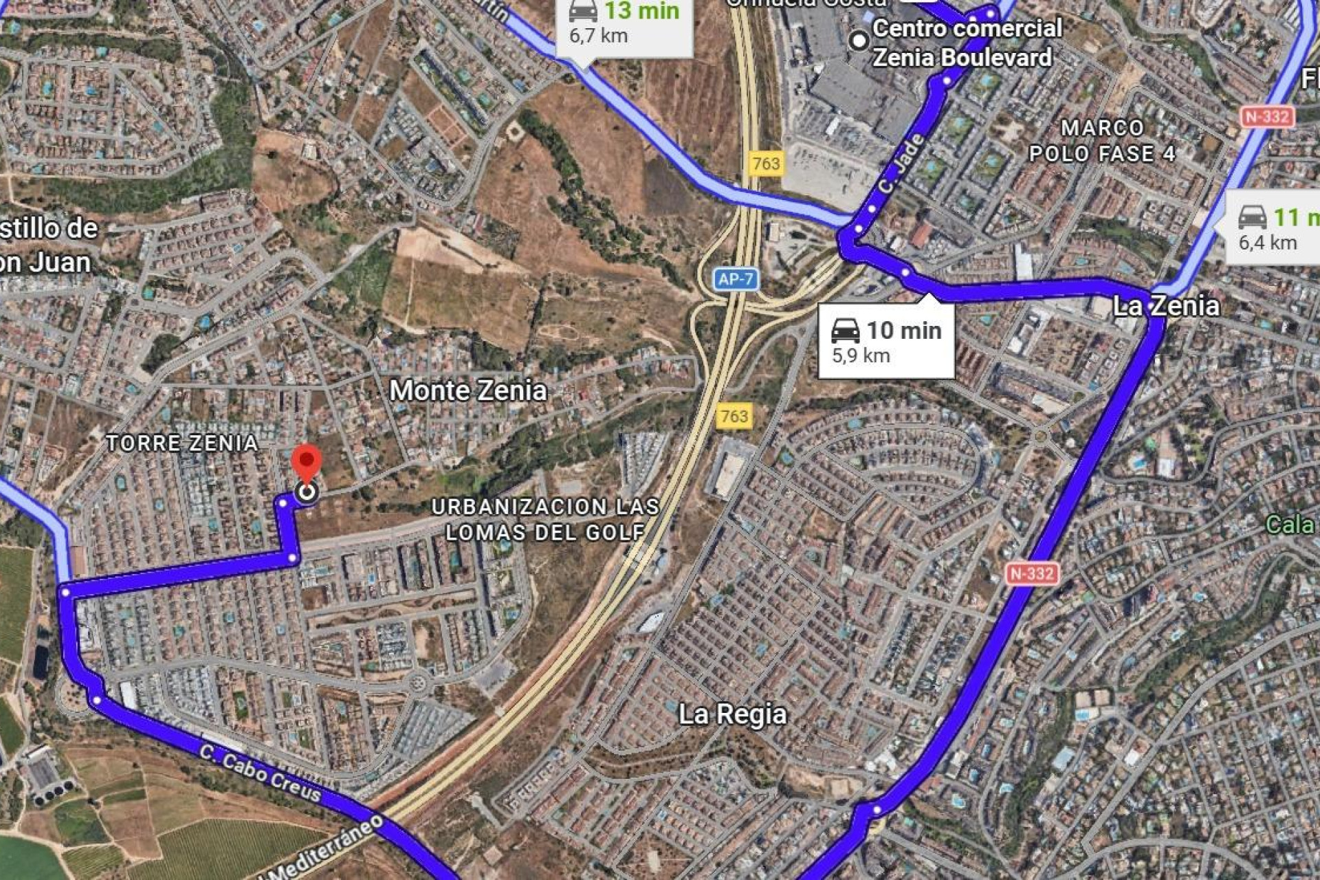 Odsprzedaż - Mieszkanie w bloku - Orihuela Costa - Monte Zenia