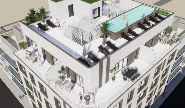 Penthouse - Neue Gebäude - Torrevieja - El acequión