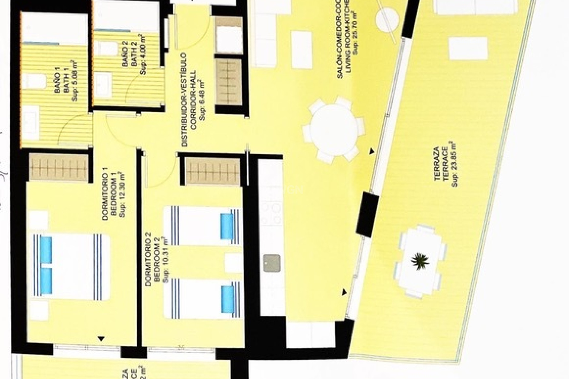 Resale - Apartment / flat - Dehesa de Campoamor - Costa Blanca