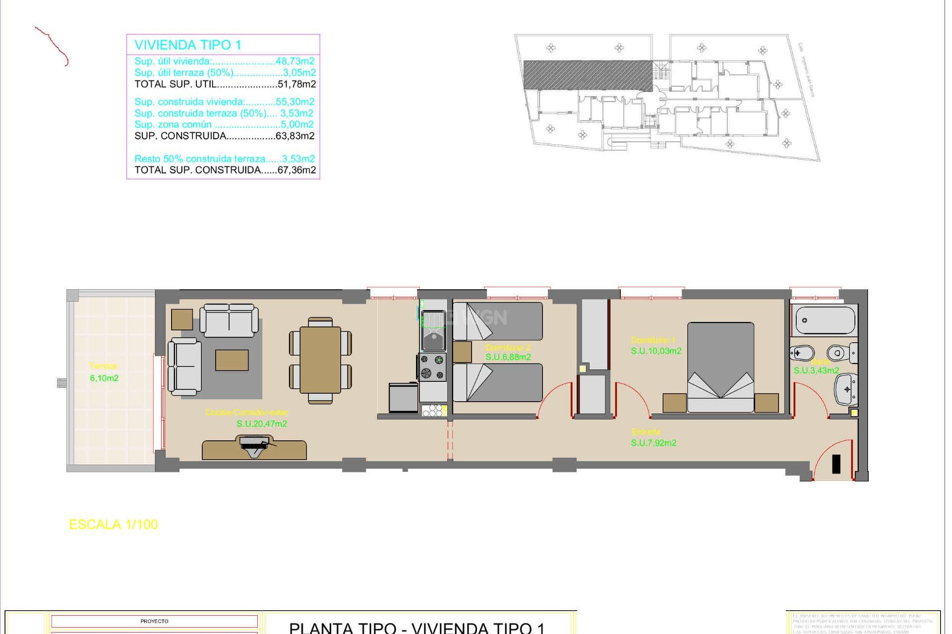 Resale - Apartment / flat - Guardamar del Segura - Puerto Deportivo