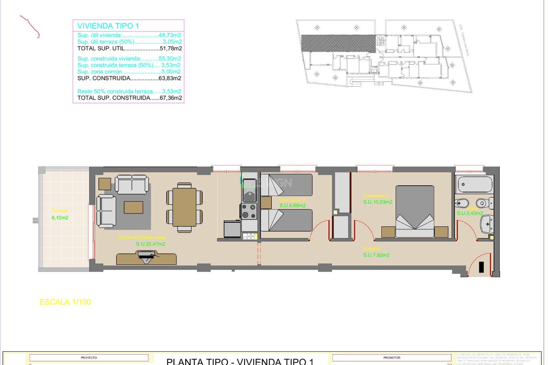 Resale - Apartment / flat - Guardamar del Segura - Puerto Deportivo