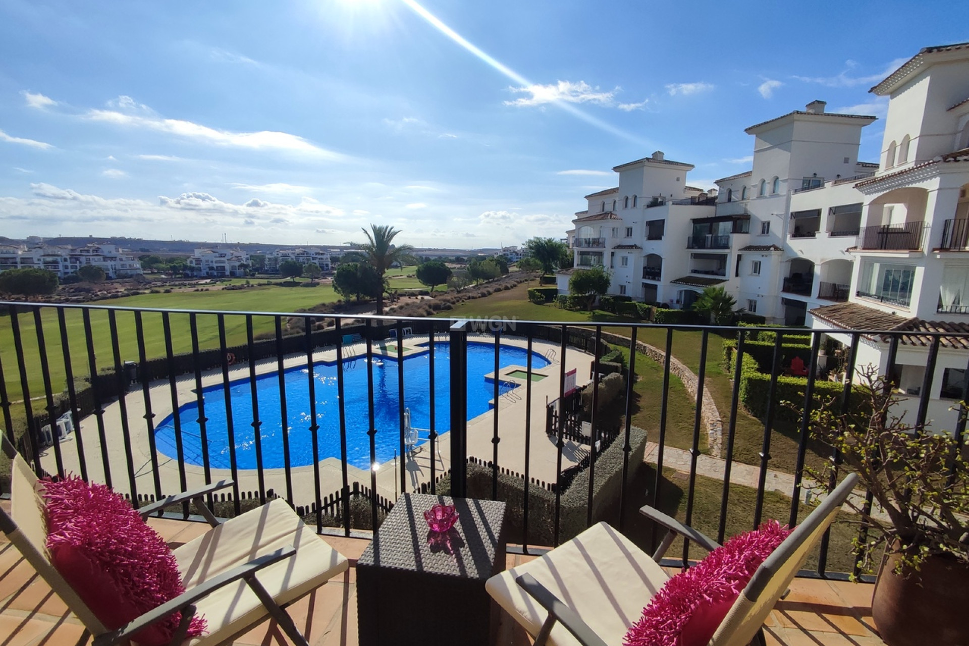 Resale - Apartment / flat - Hacienda Riquelme Golf Resort - Inland