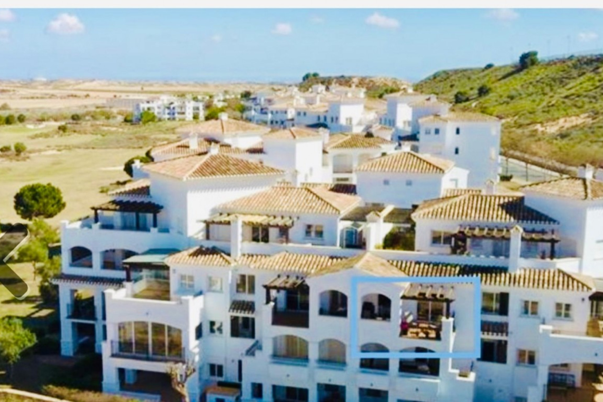 Resale - Apartment / flat - Hacienda Riquelme Golf Resort - Inland