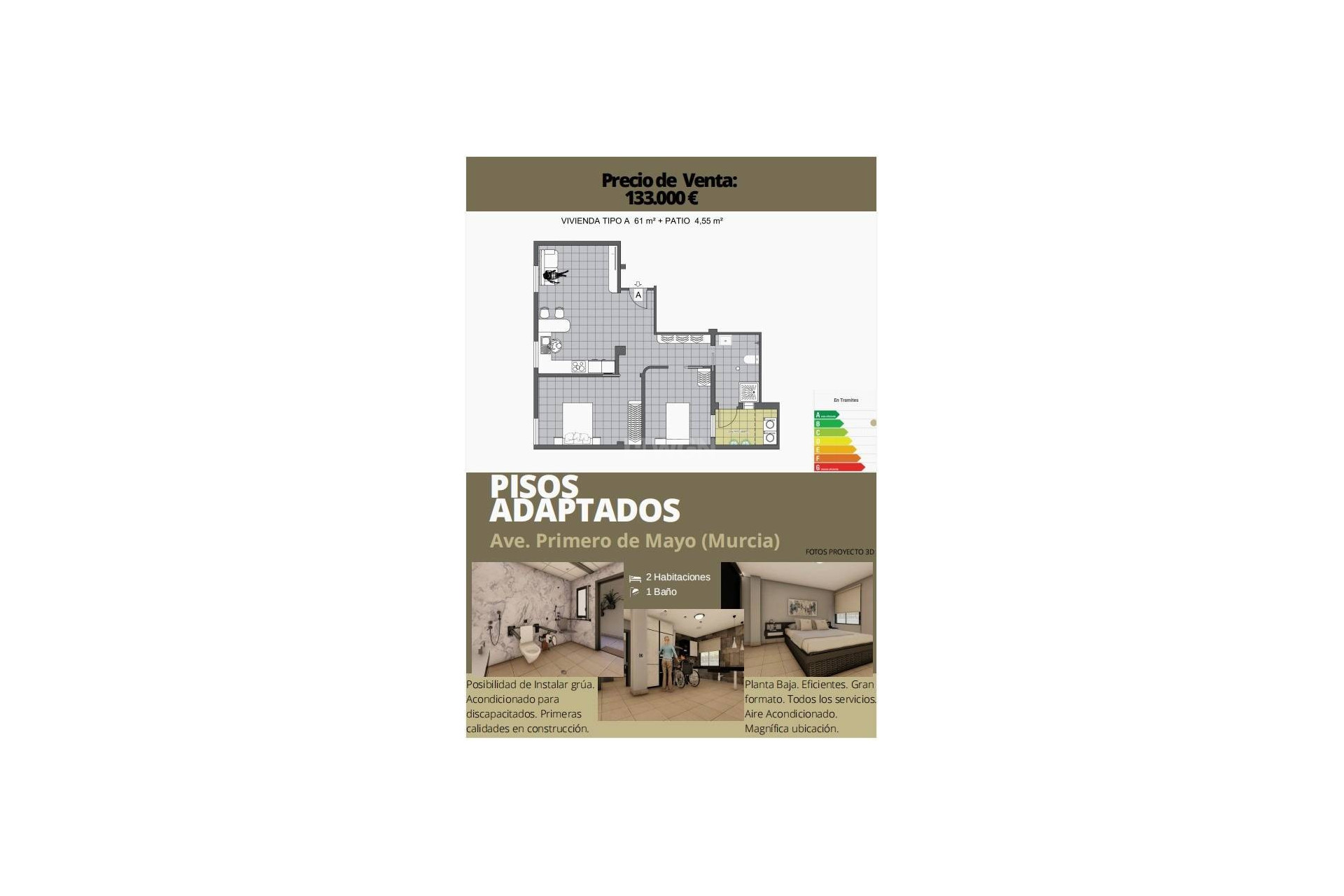 Resale - Apartment / flat - Murcia - Vistabella