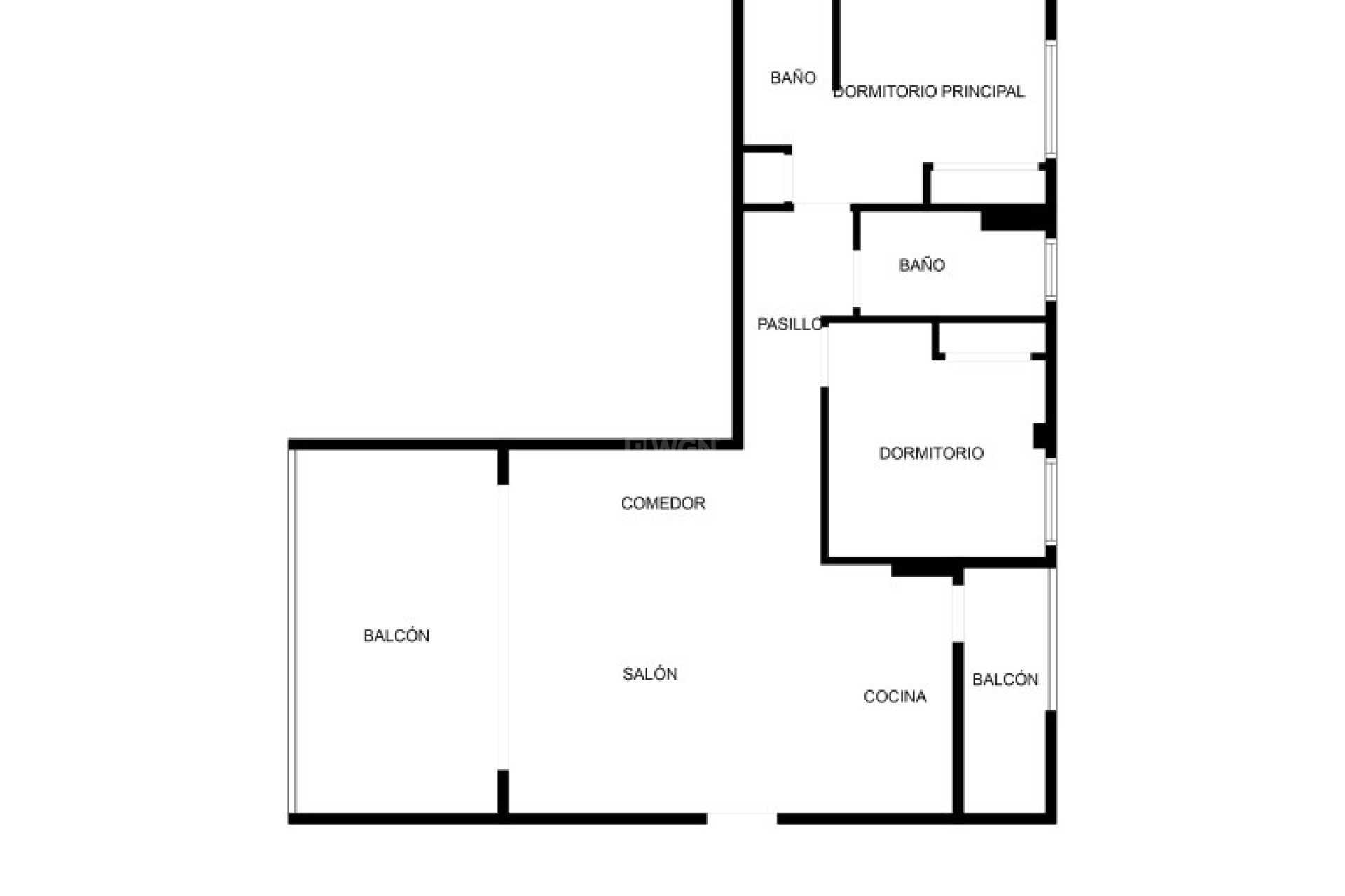 Resale - Apartment / flat - Orihuela - Inland