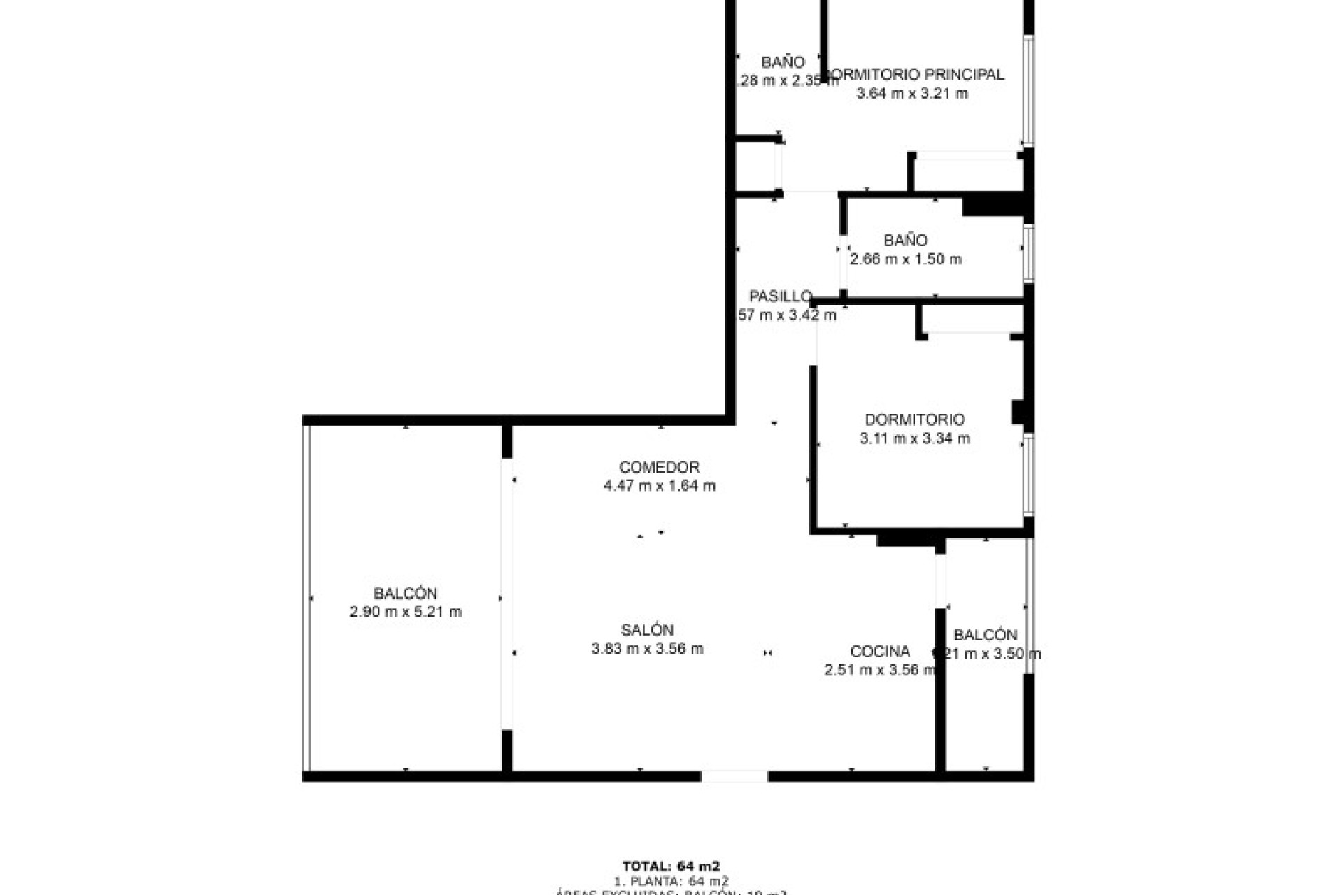 Resale - Apartment / flat - Orihuela - Inland