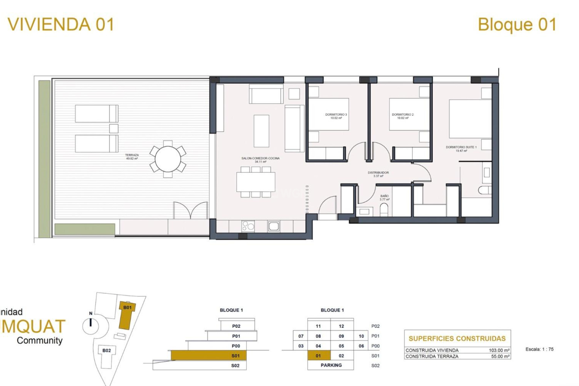 Resale - Apartment / flat - Orihuela - Las Colinas Golf