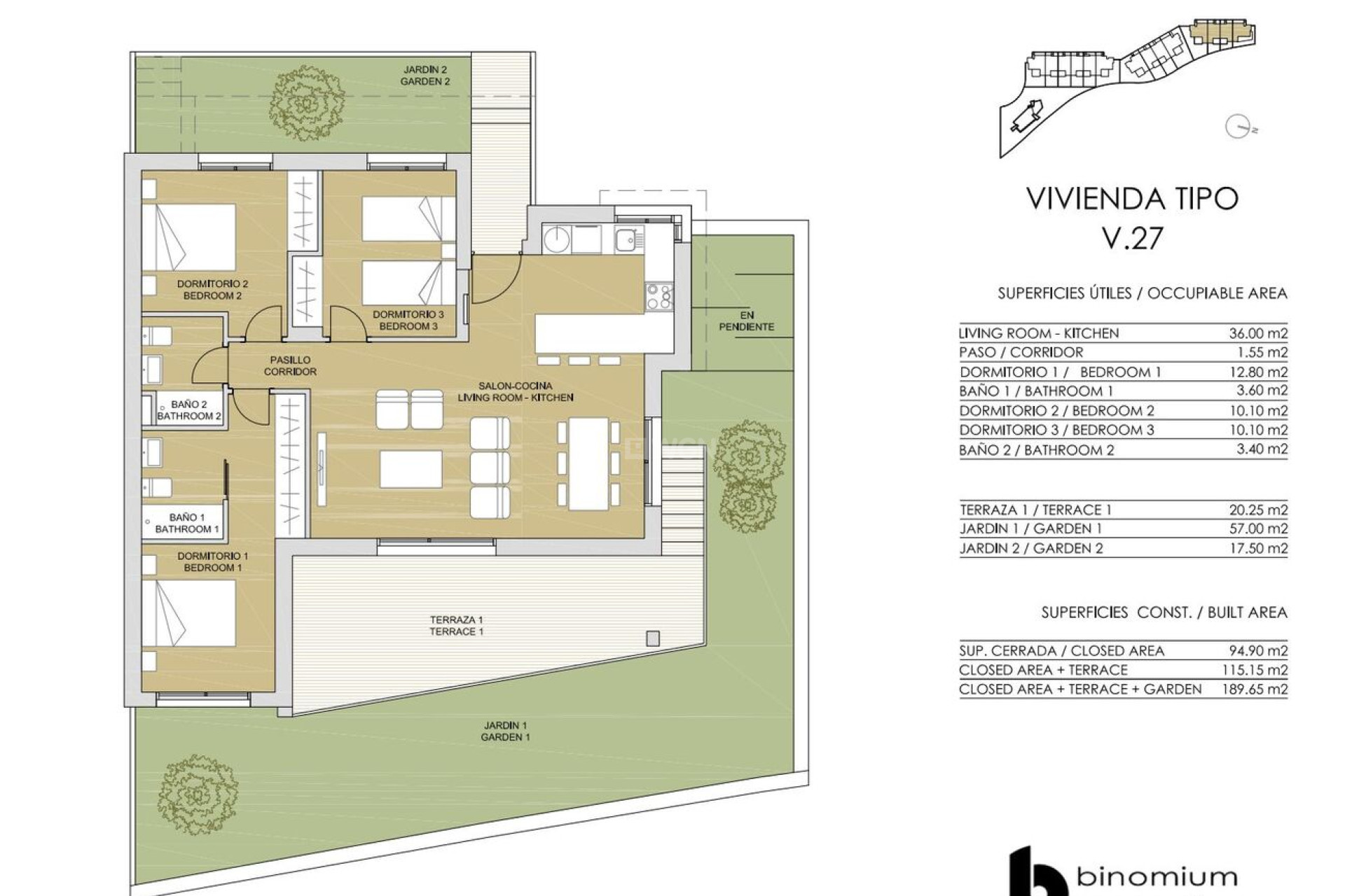 Resale - Apartment / flat - Pilar de la Horadada - Lo Romero Golf