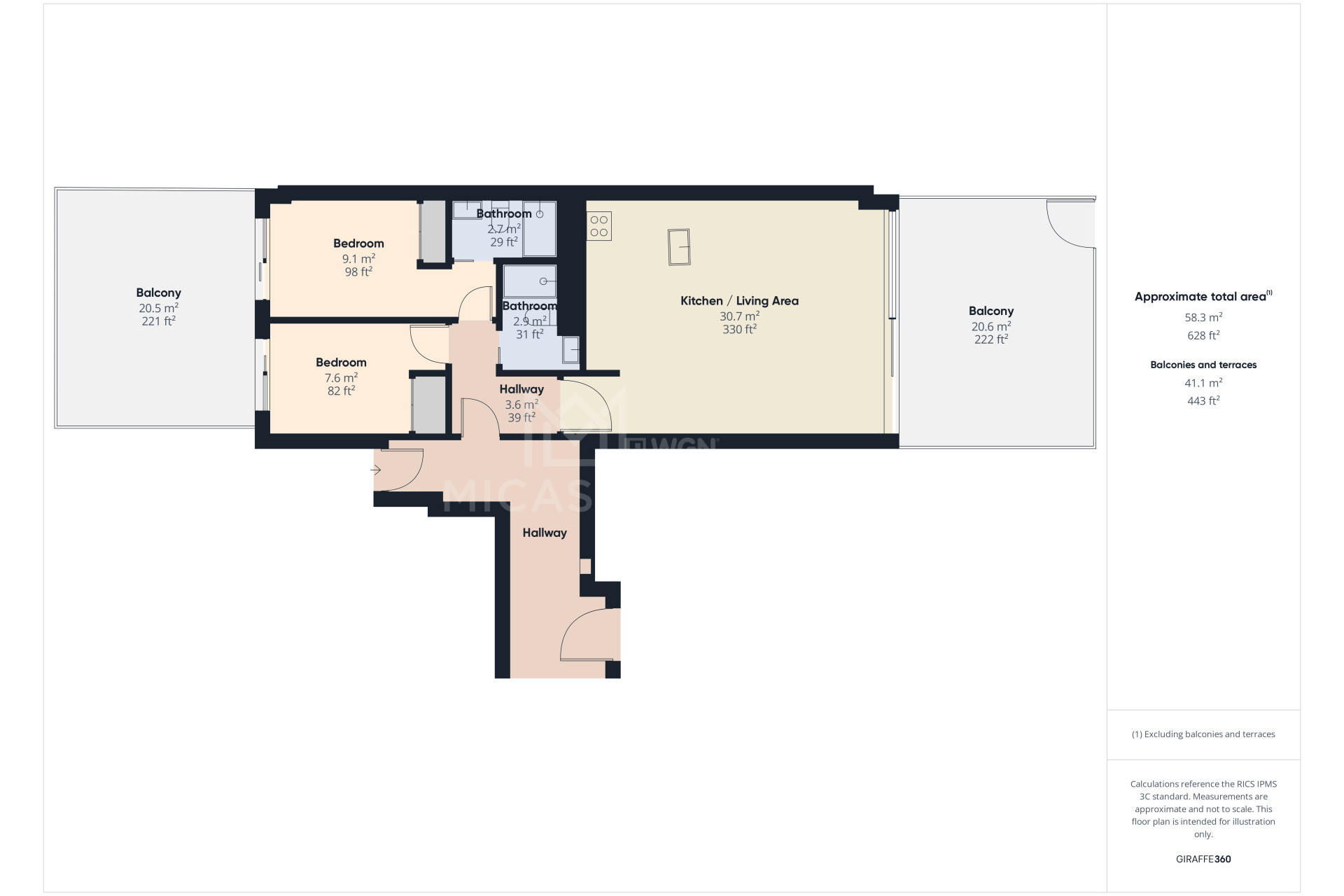 Resale - Apartment / flat - Playa Honda - Costa Calida