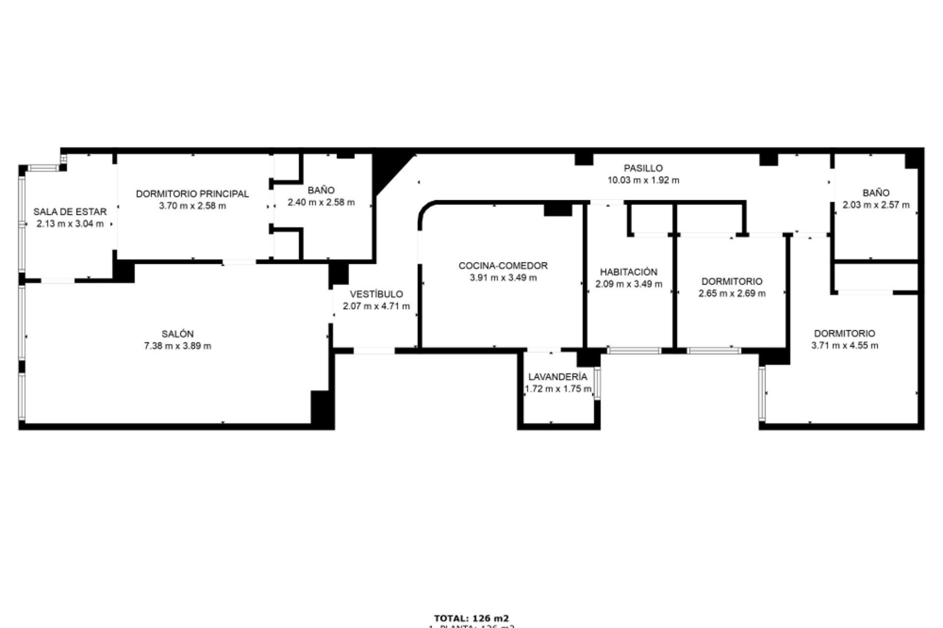 Resale - Apartment / flat - Torrevieja - Centro