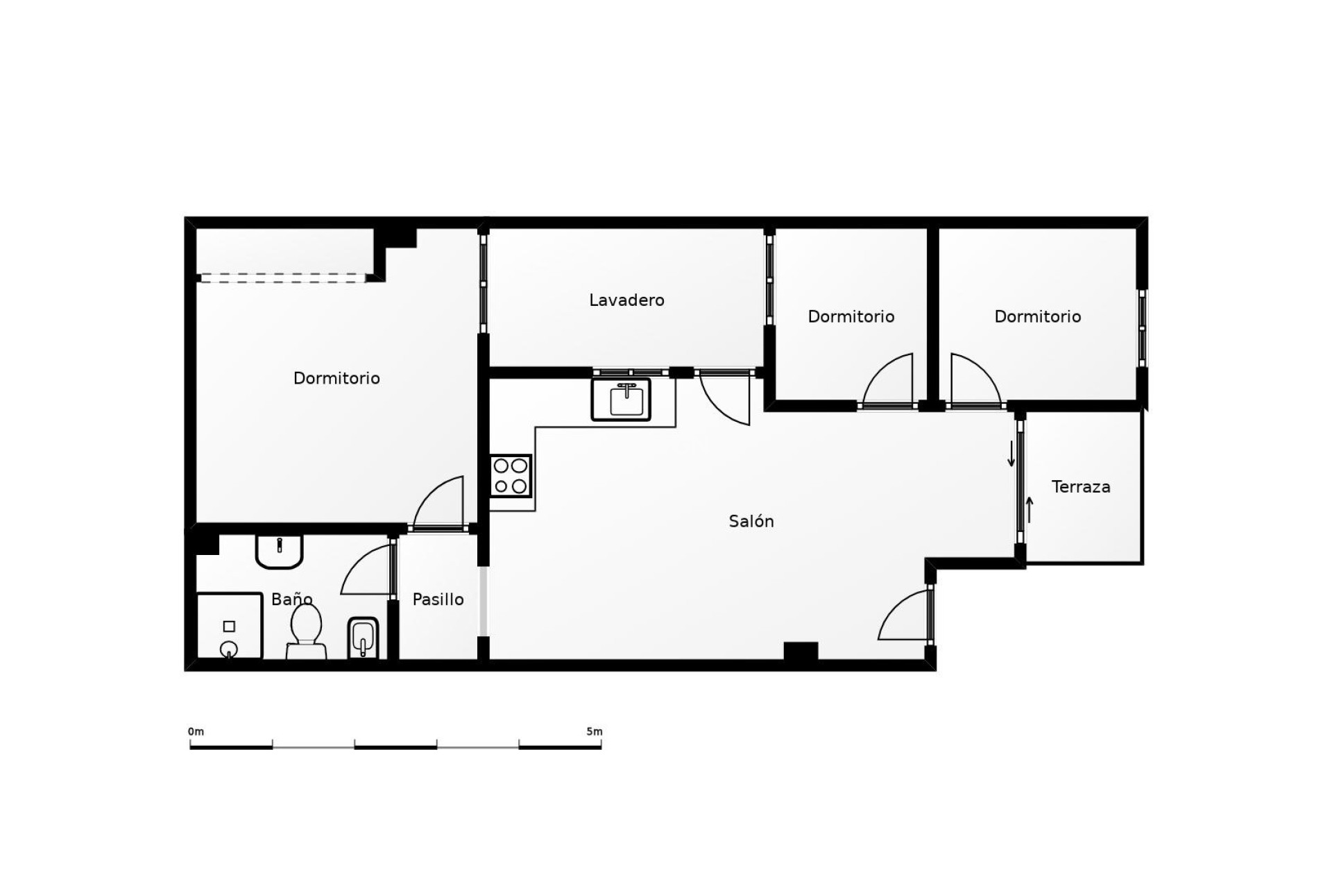 Resale - Apartment / flat - Torrevieja - Estacion De Autobuses