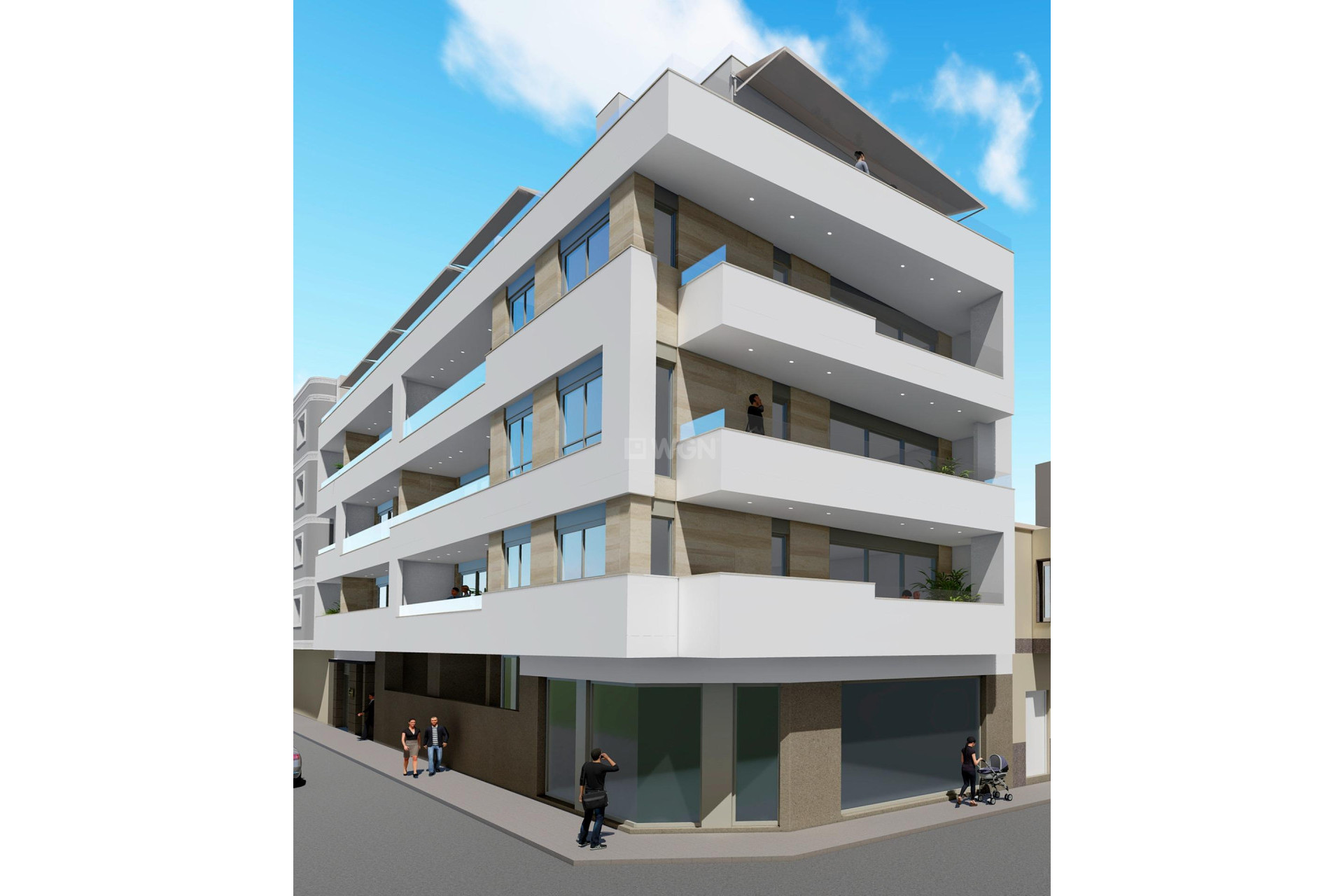 Resale - Apartment / flat - Torrevieja - Paseo Maritimo