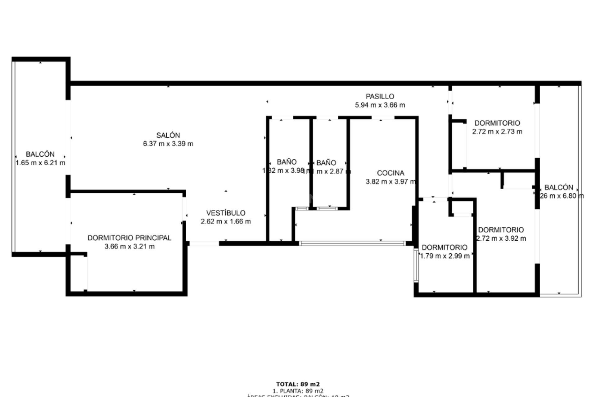 Resale - Apartment / flat - Torrevieja - Playa del Cura