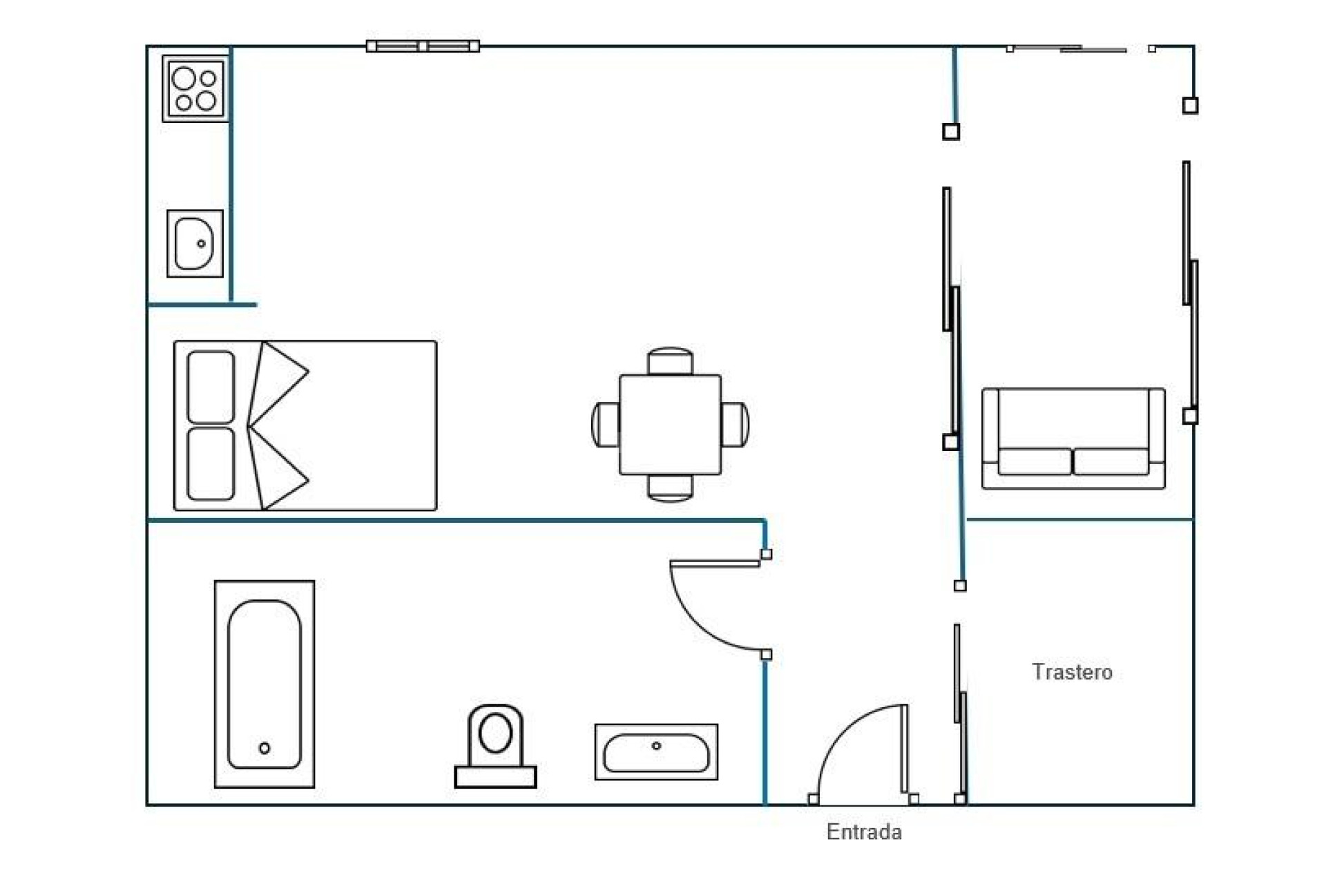 Resale - Apartment / flat - Torrevieja - Playa del Cura