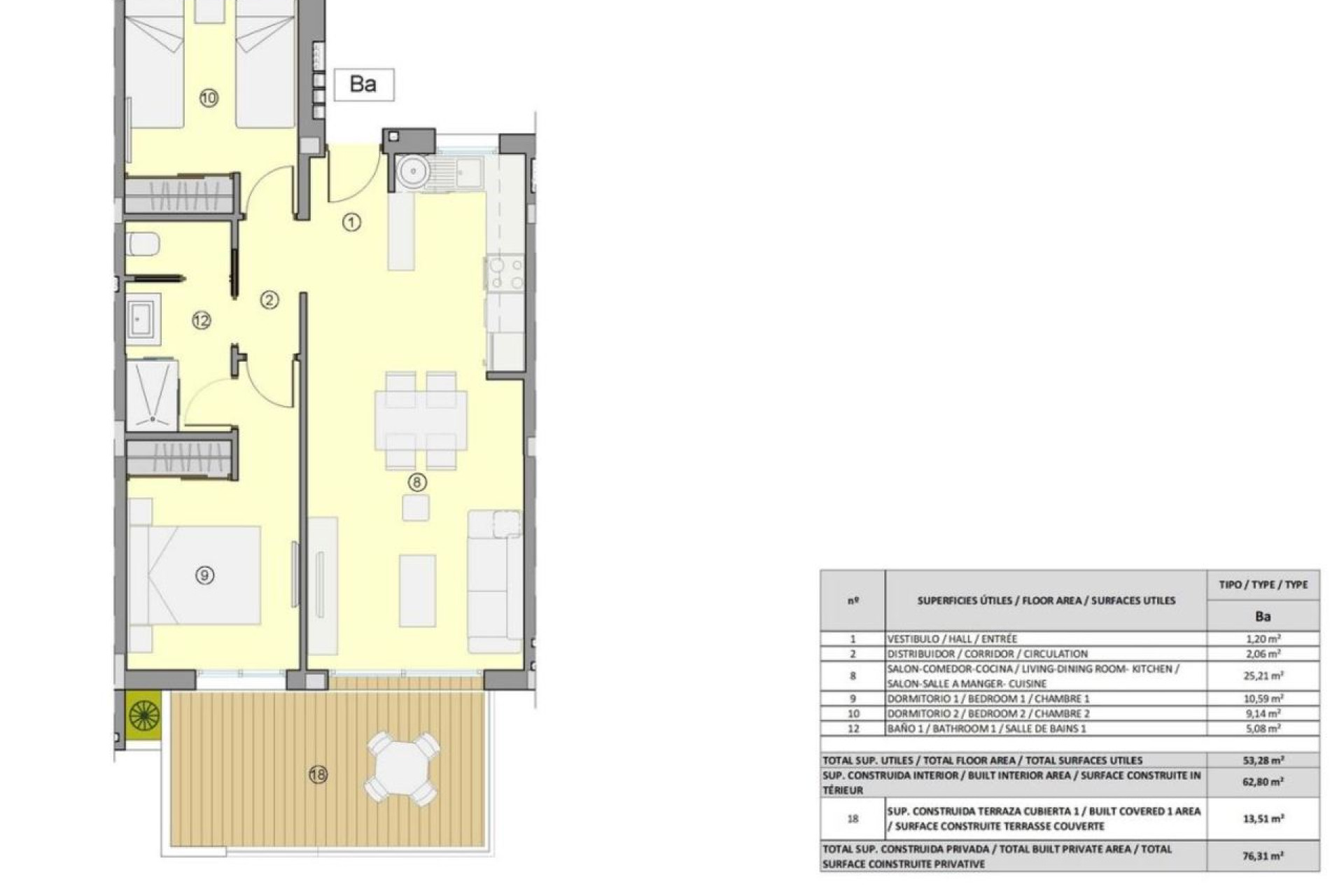 Resale - Apartment / flat - Villamartin - Costa Blanca
