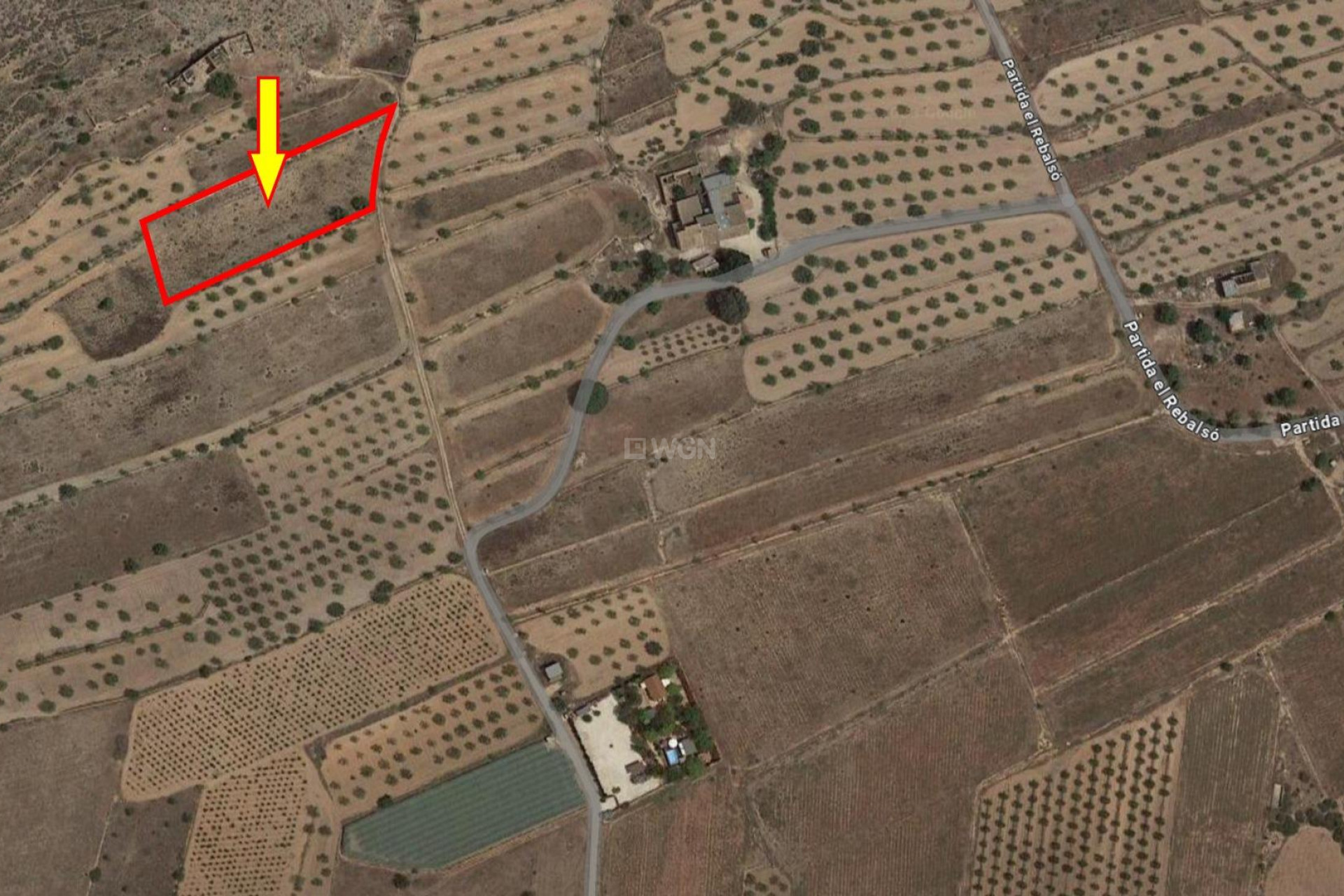 Resale - Plot / Land - Hondón de las Nieves - Rebalso