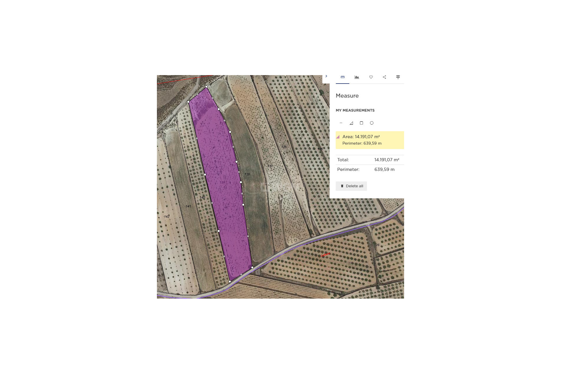 Resale - Plot / Land - Pinoso - Inland