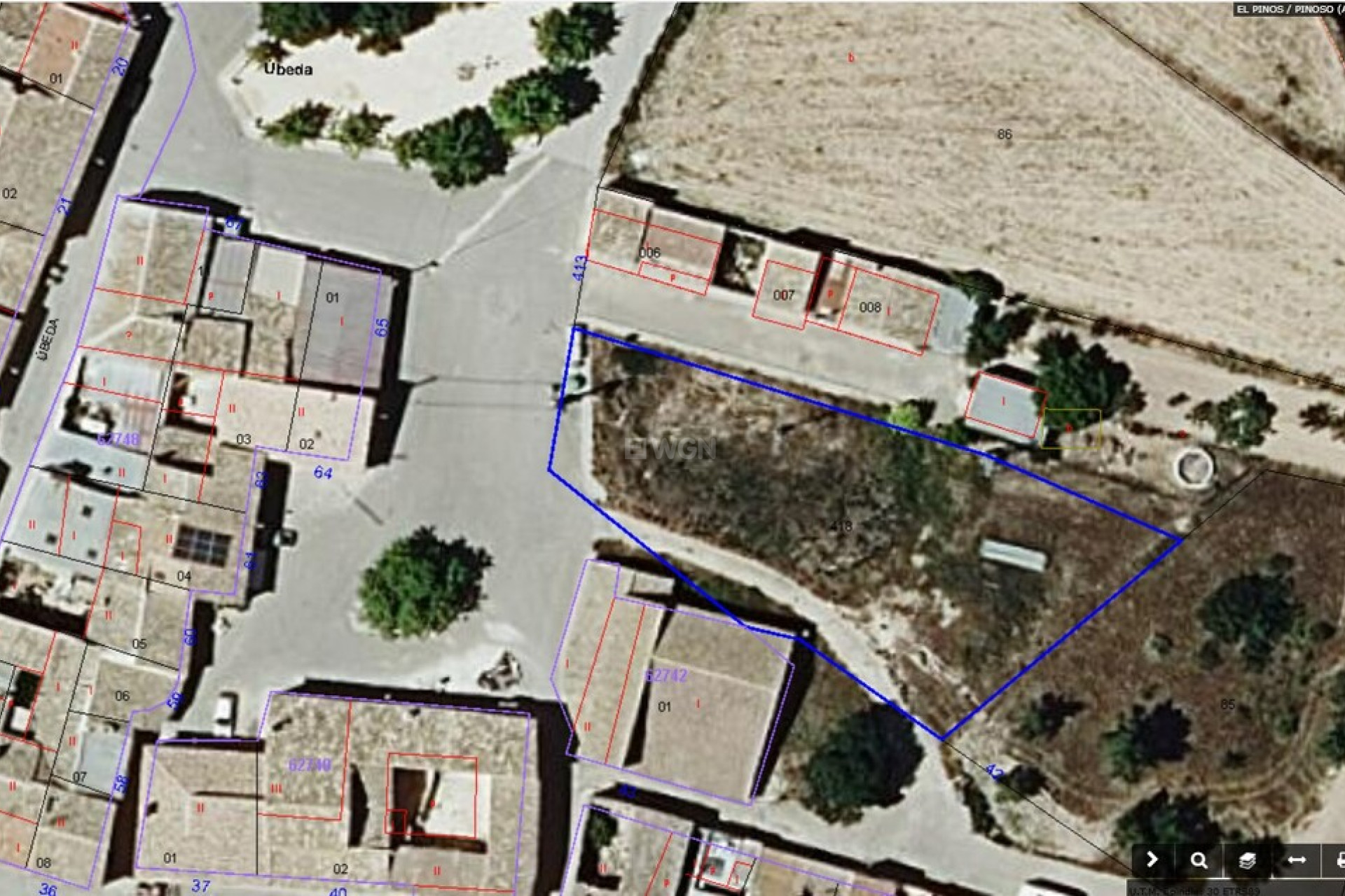 Resale - Plot / Land - Pinoso - Inland