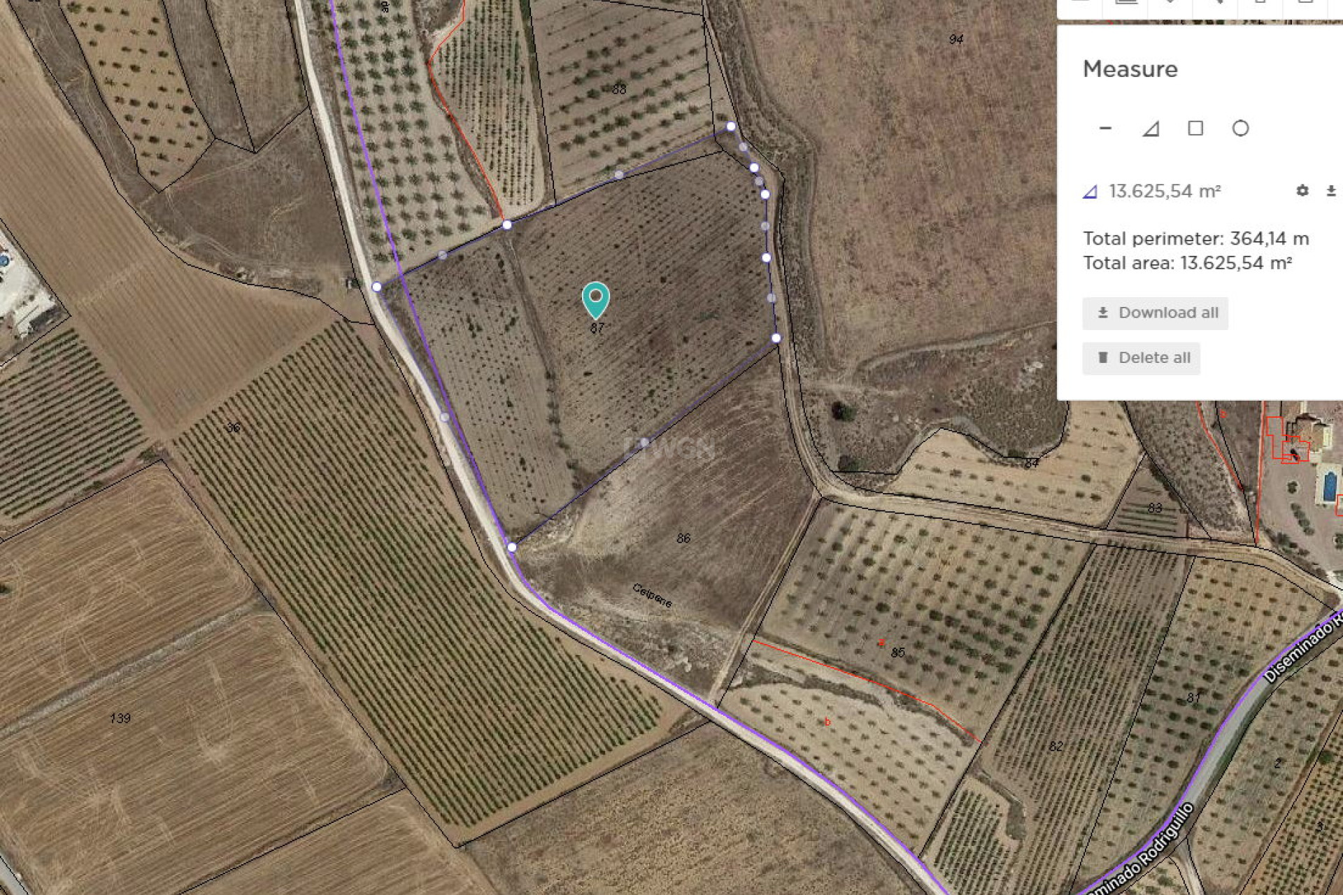 Resale - Plot / Land - Pinoso - Inland