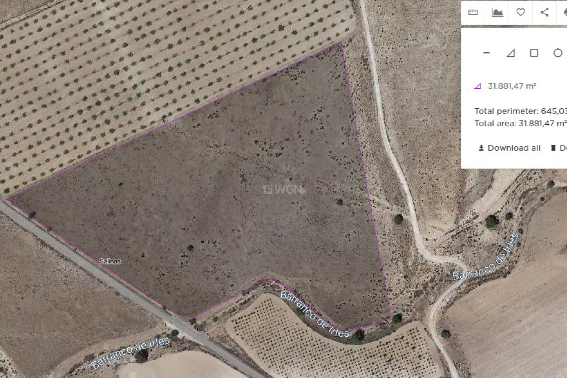 Resale - Plot / Land - Salinas - Inland