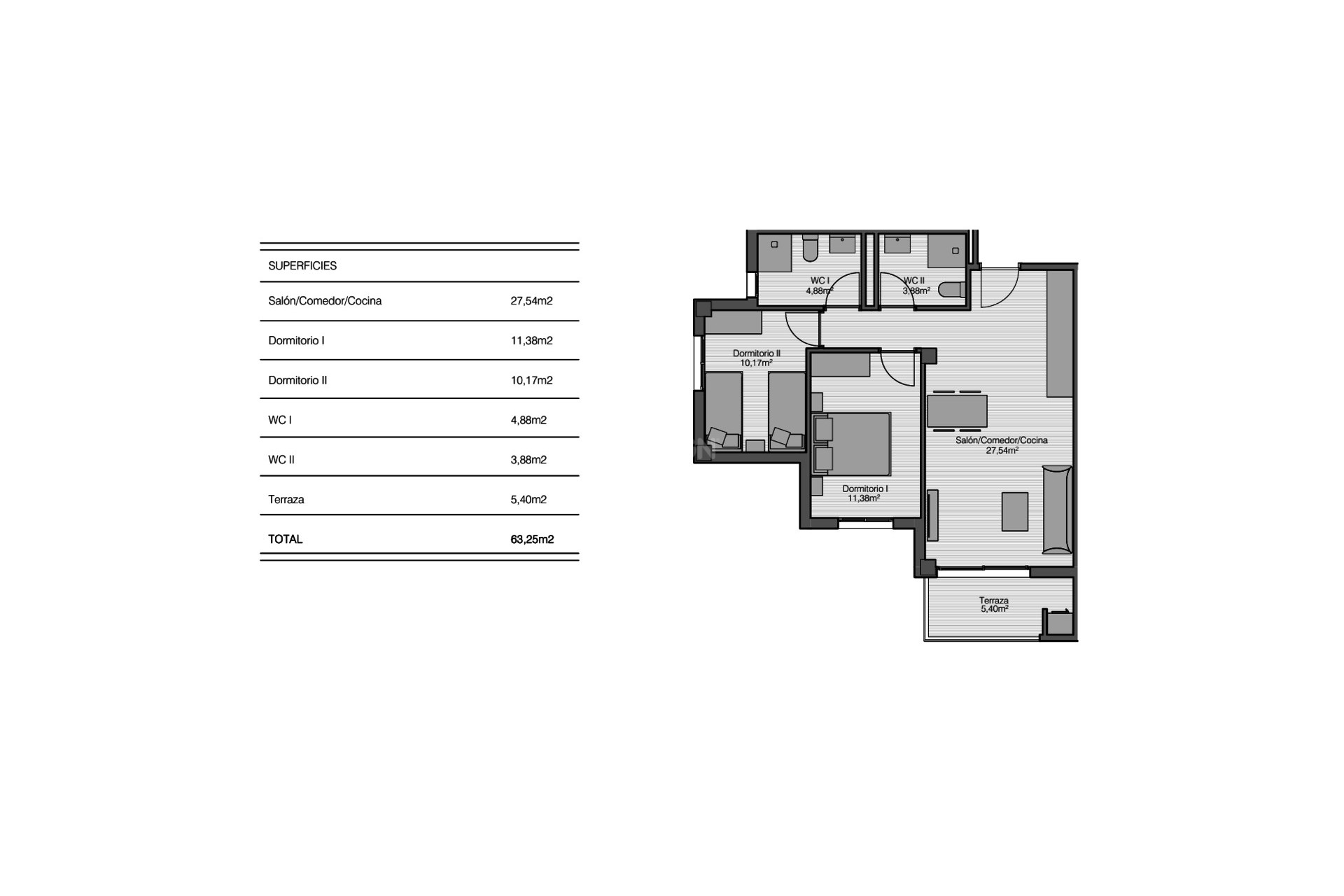 Reventa - Apartamento / piso - San Miguel de Salinas - Inland