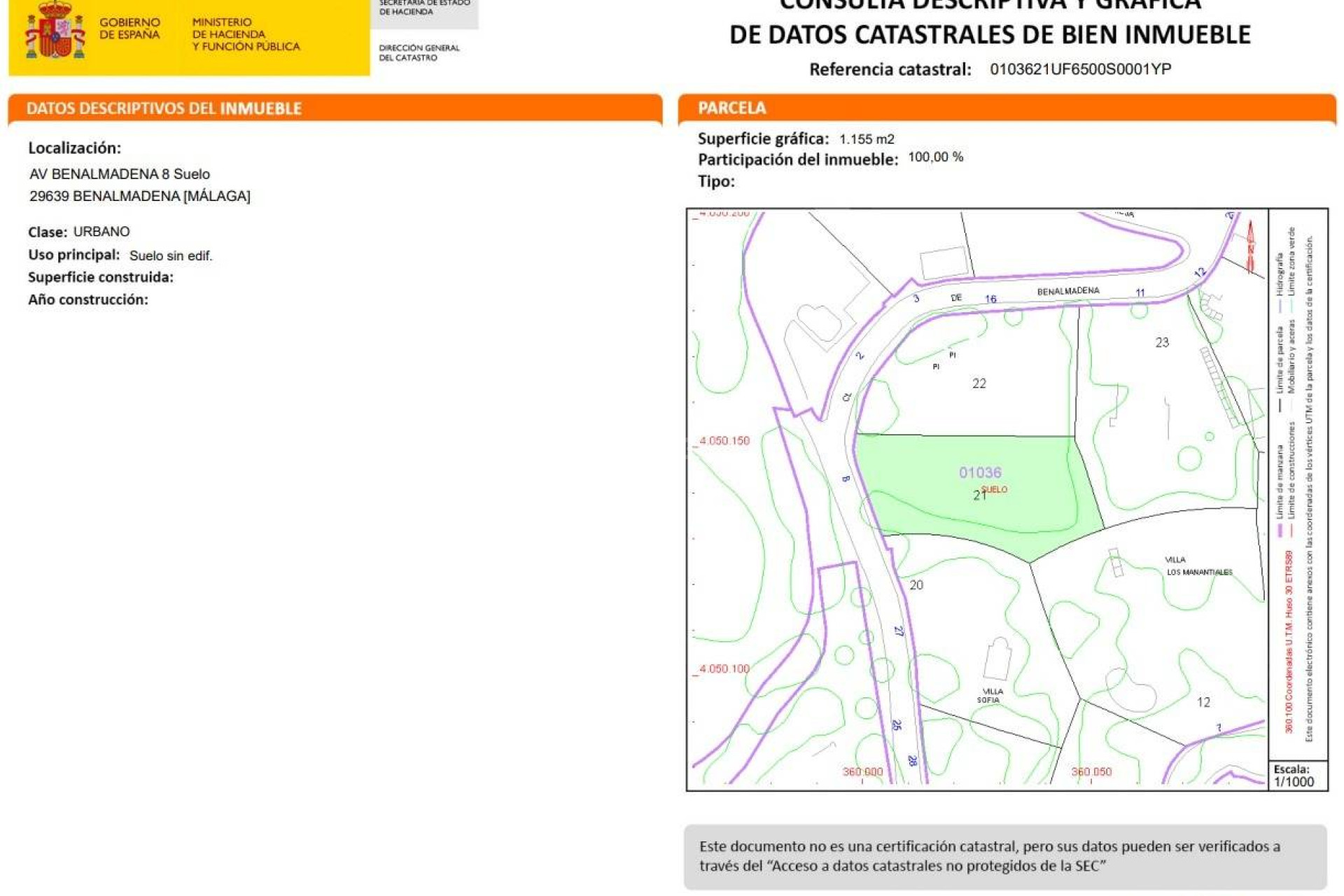Reventa - Parcela / Terreno - Benalmadena - Torremuelle