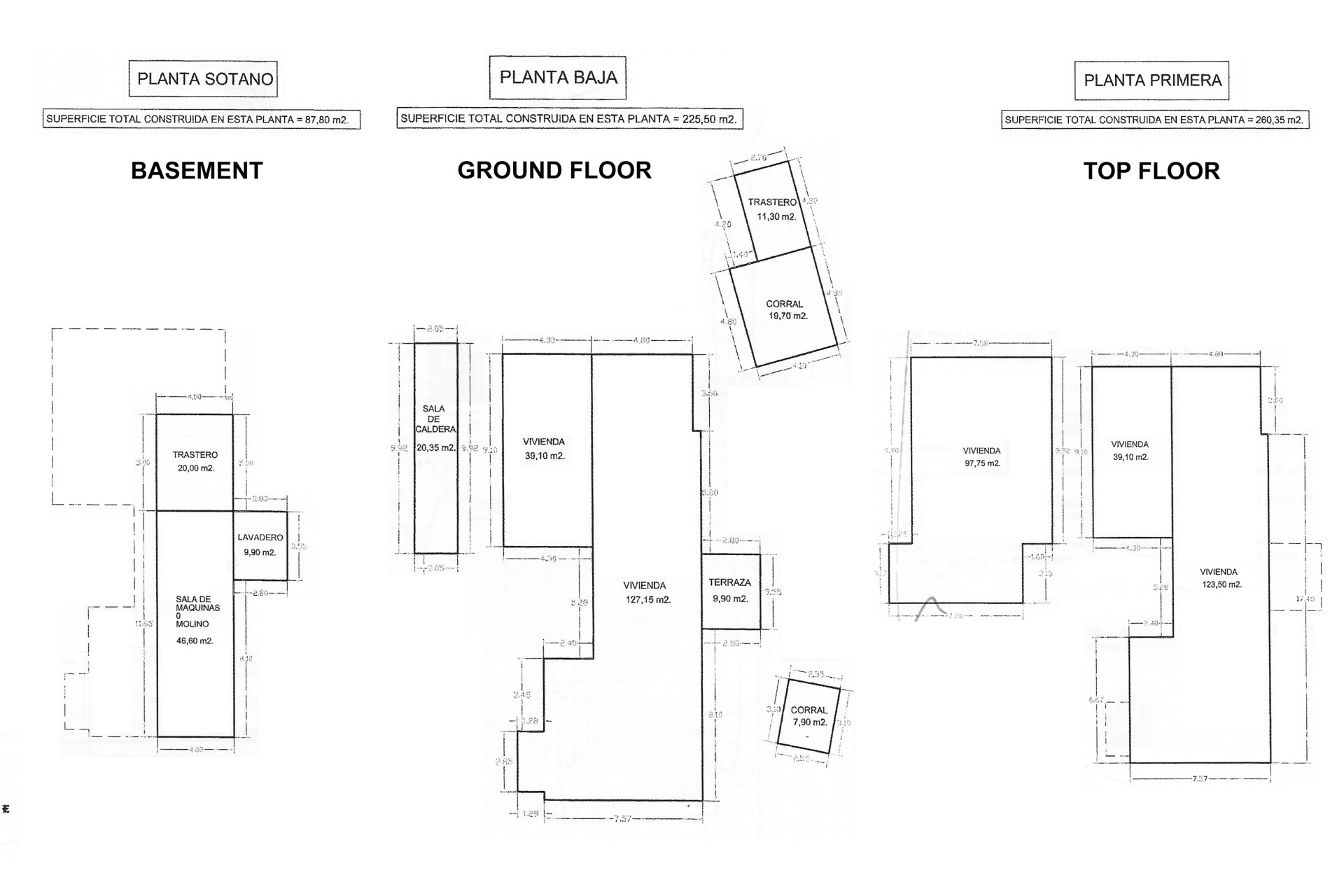 Reventa - Villa - Villanueva de Tapia - Inland