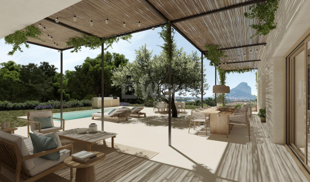 Villa - Obra nueva - Calpe - Partida Garduix