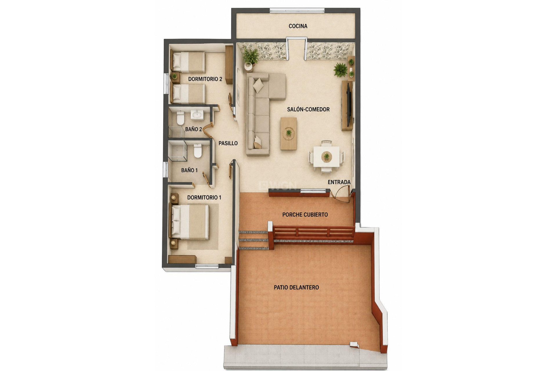 Wiederverkauf - Bungalow - Orihuela Costa - Los Altos