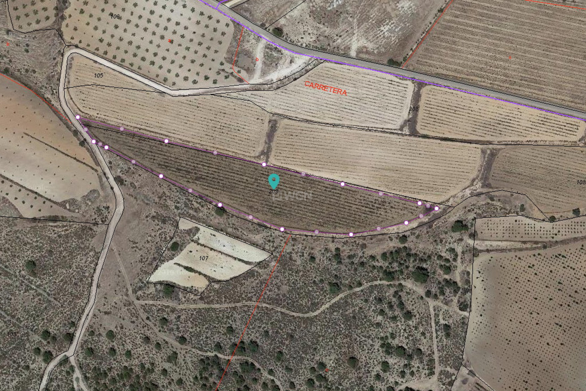 Wiederverkauf - Grundstück / Grundstück - Pinoso - Inland