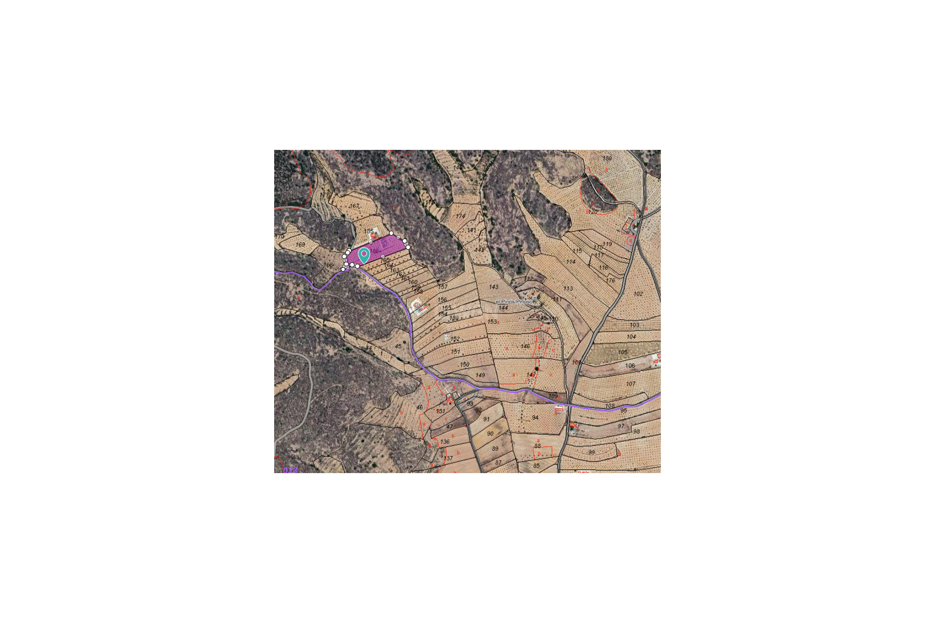 Wiederverkauf - Grundstück / Grundstück - Pinoso - Inland