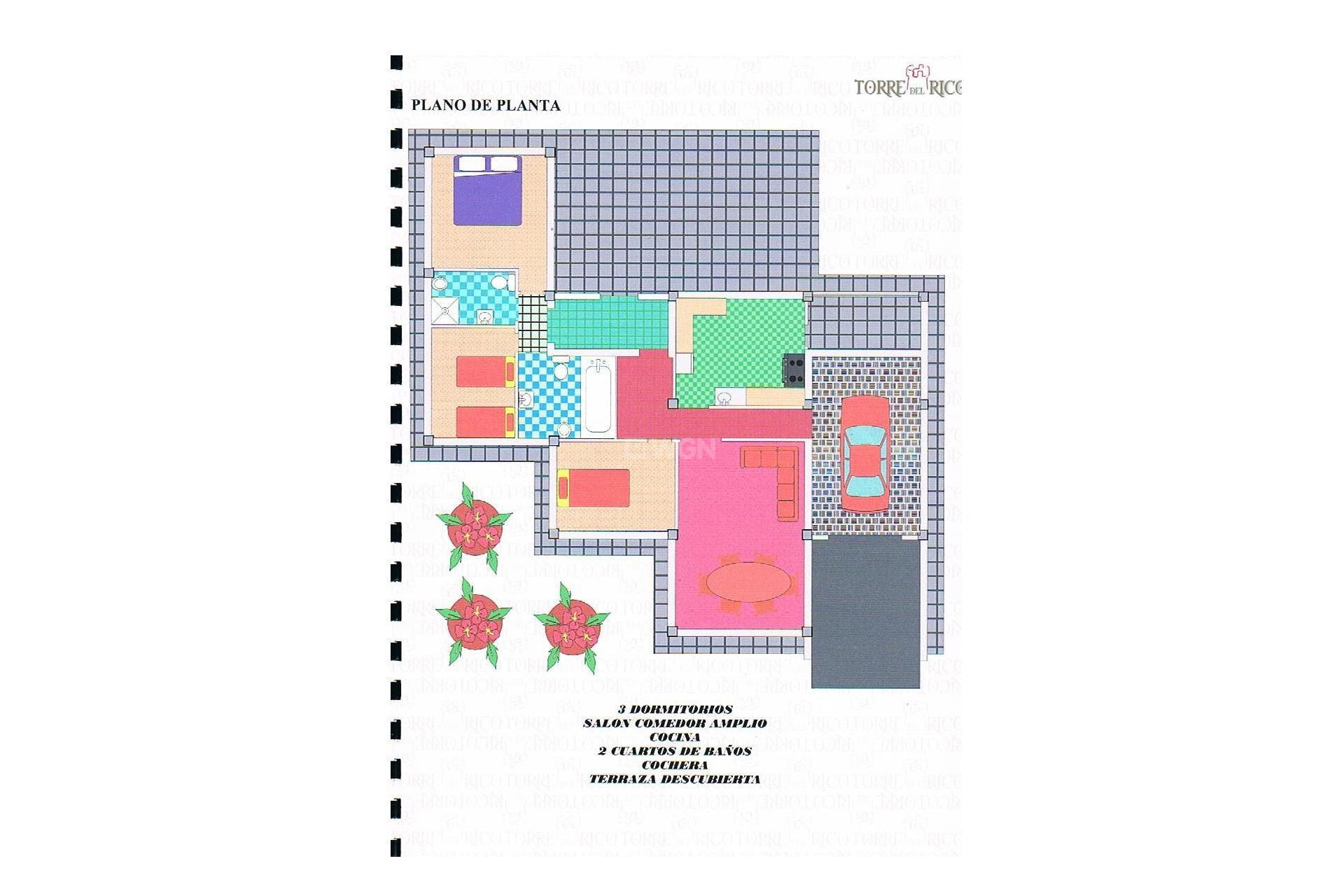 Wiederverkauf - Grundstück / Grundstück - Torre Del Rico - Inland